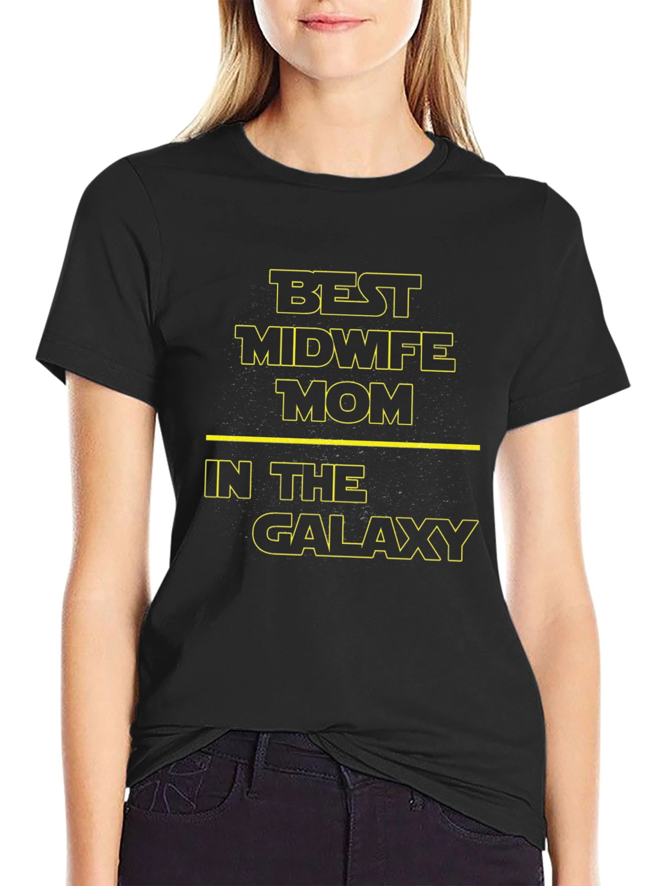 Best Midwife Mom Galaxy Star Wars Inspired T-Shirt