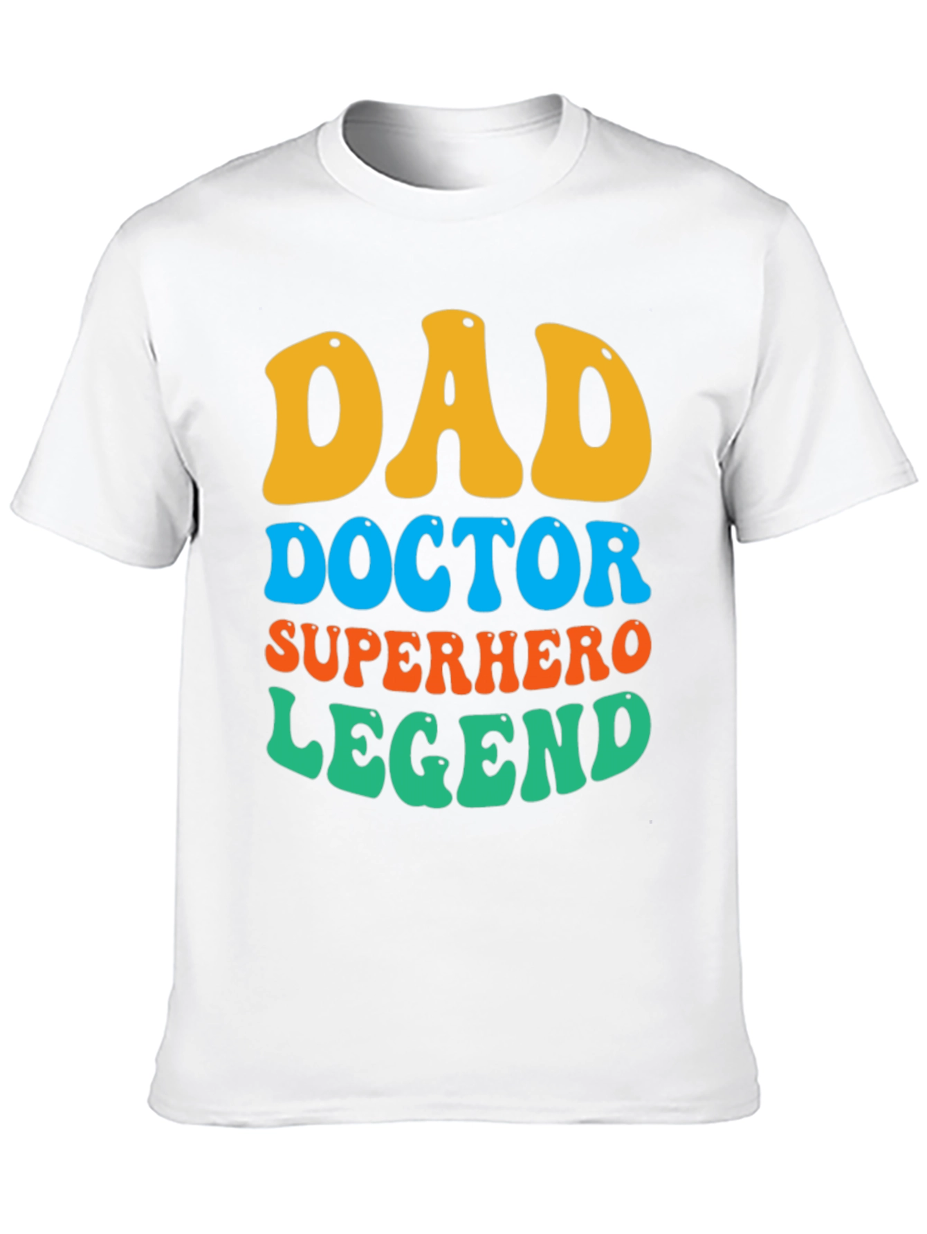 Dad Doctor Superhero Legend T-Shirt