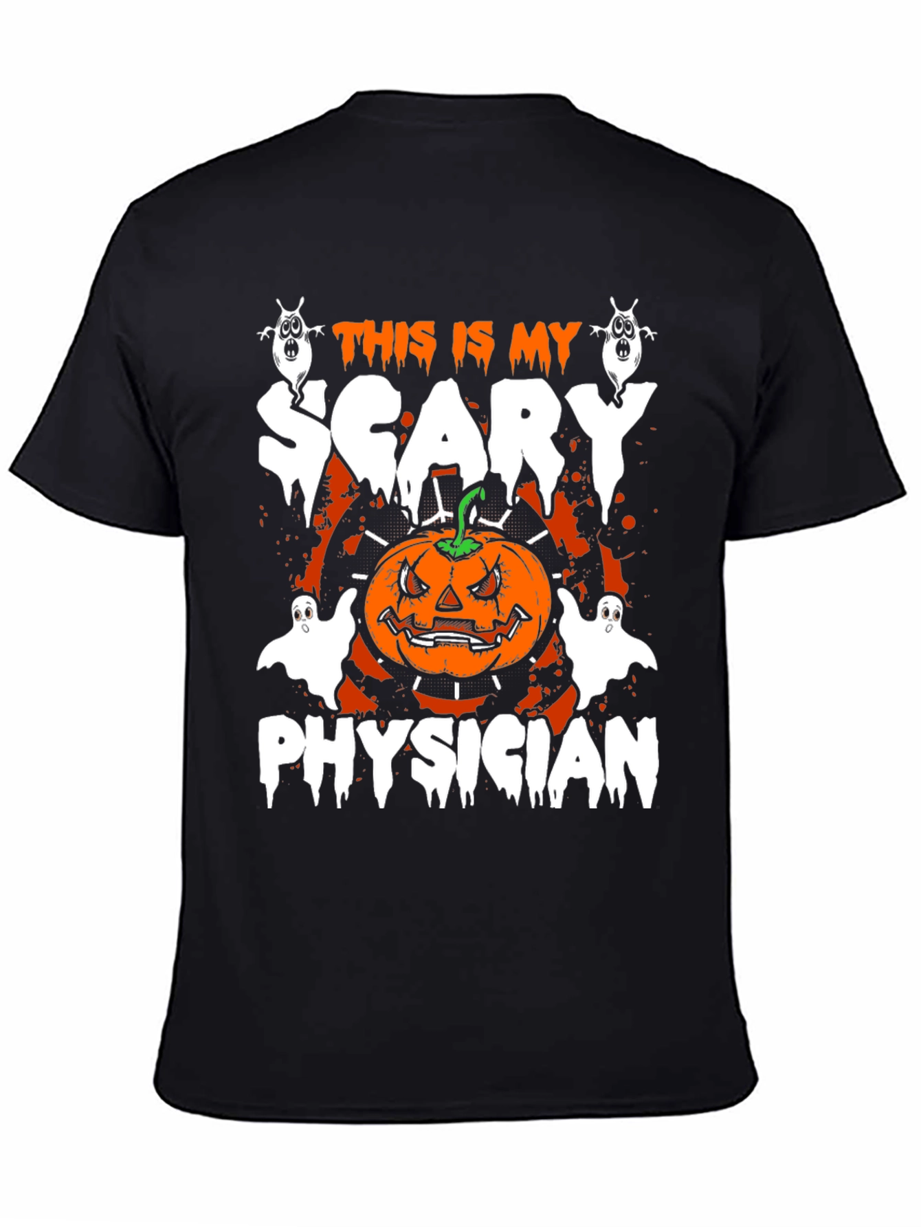 Scary Physician Halloween T-Shirt