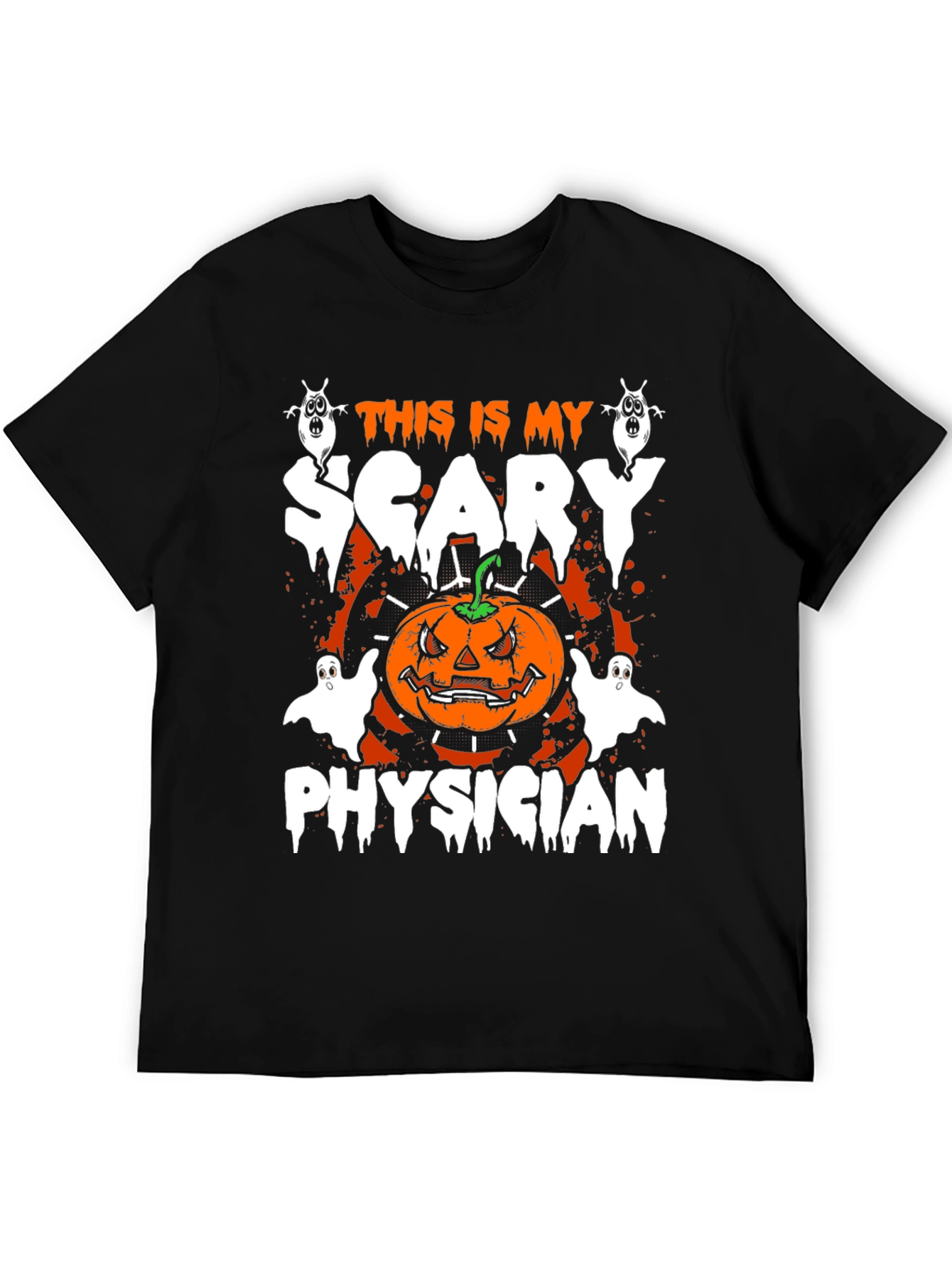 Scary Physician Halloween T-Shirt
