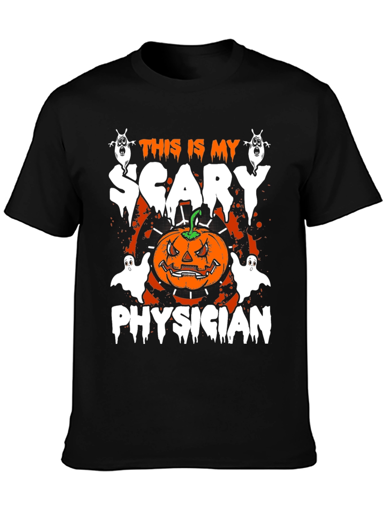 Scary Physician Halloween T-Shirt