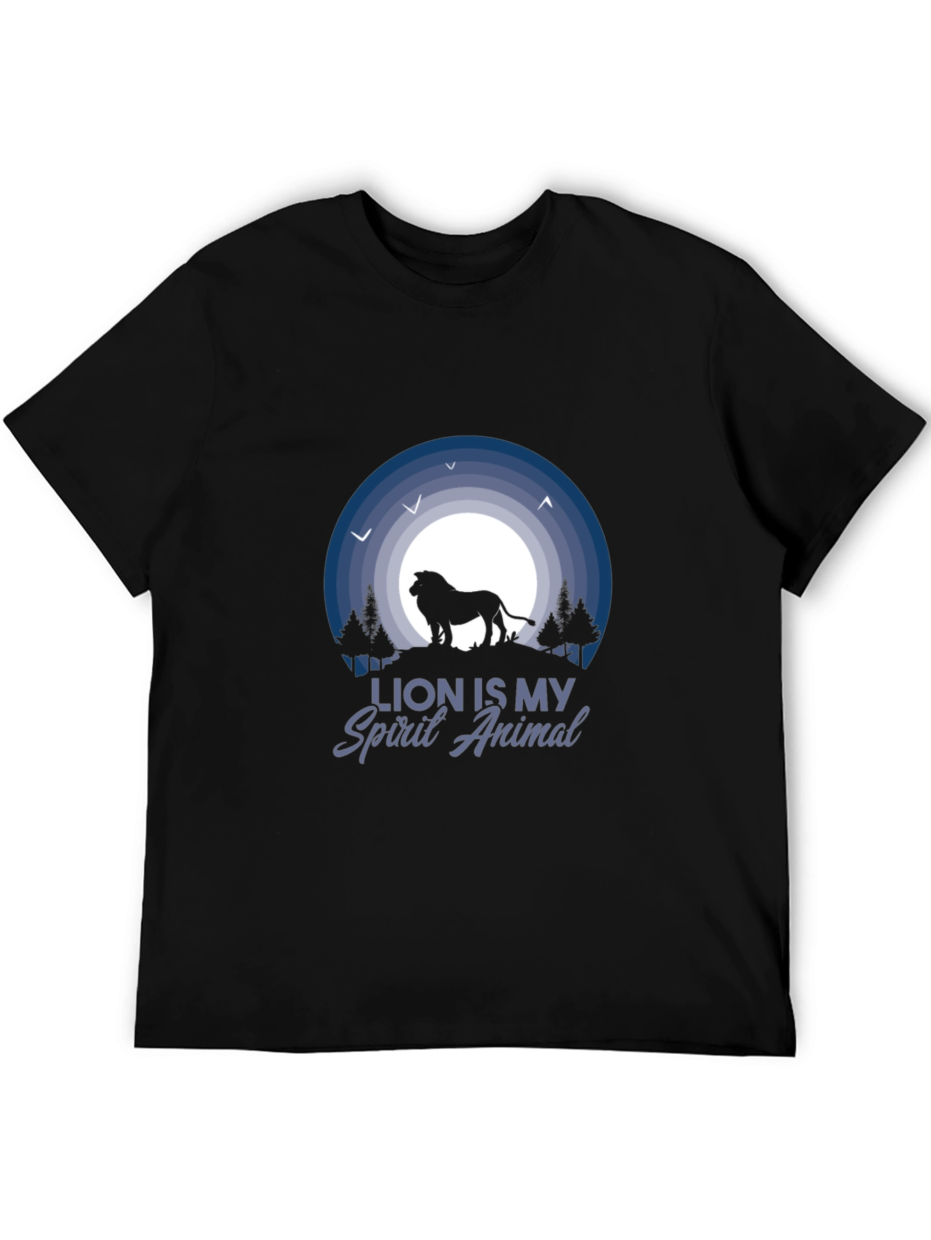 Lion Spirit Animal T-Shirt - Nature Lovers Tee