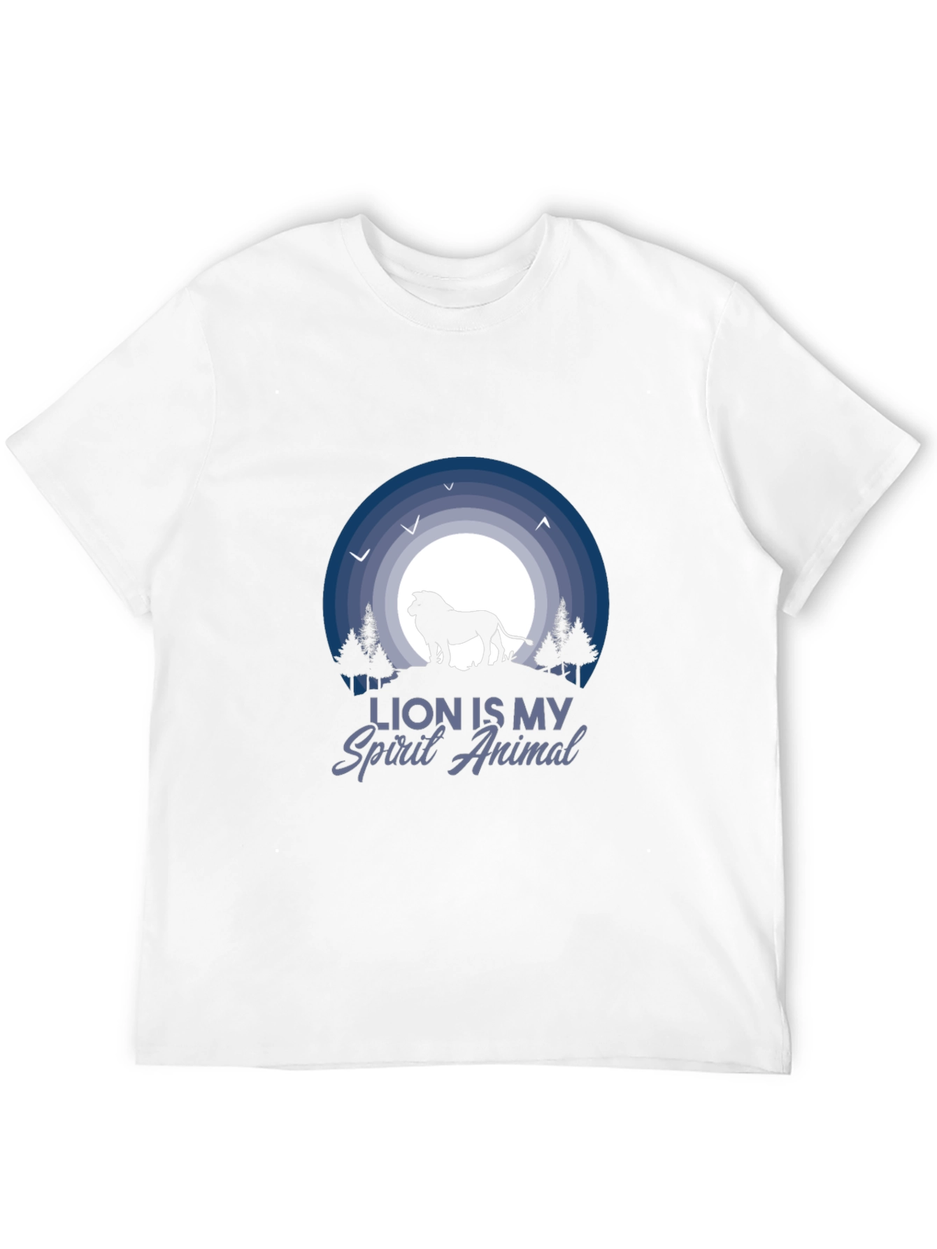 Lion Spirit Animal T-Shirt - Nature Lovers Tee