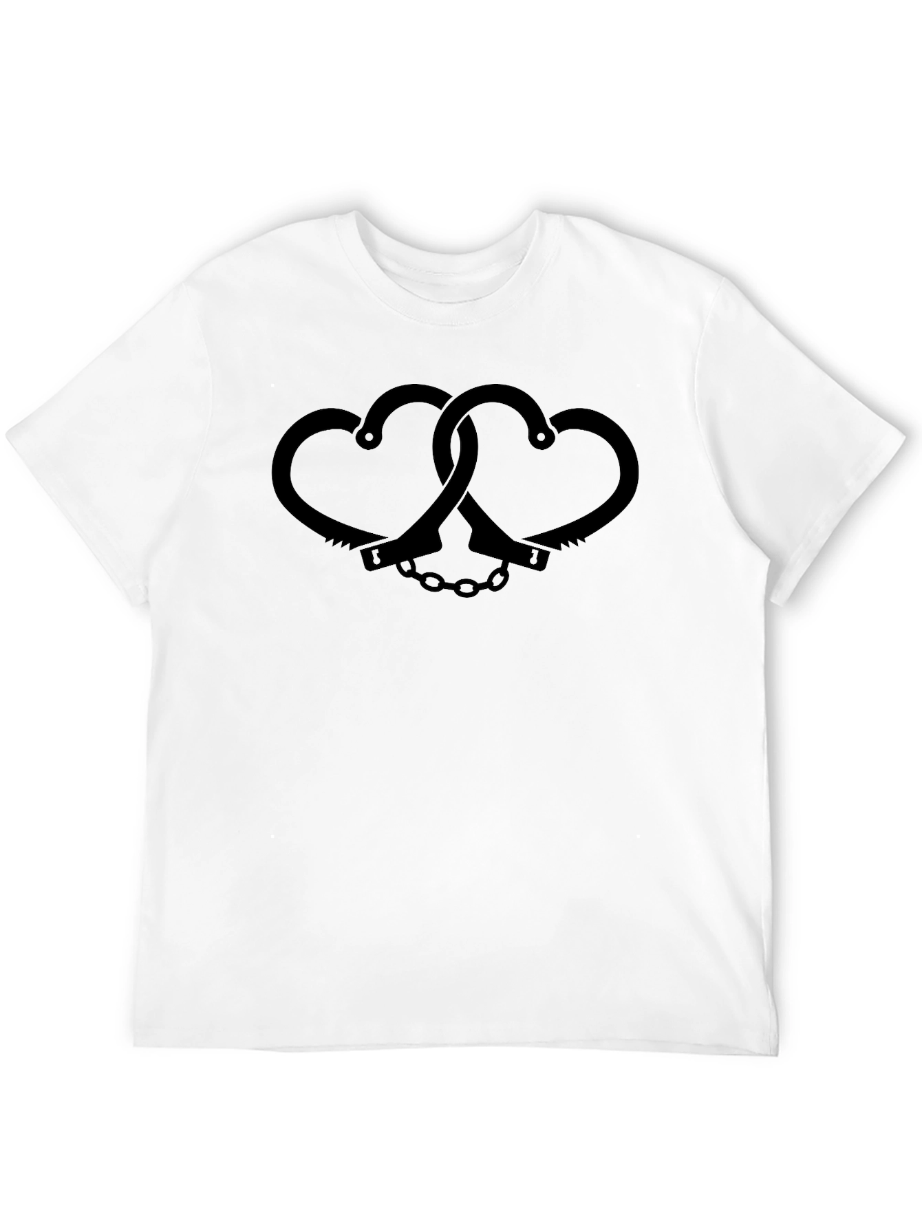 Heart Handcuffs Graphic T-Shirt