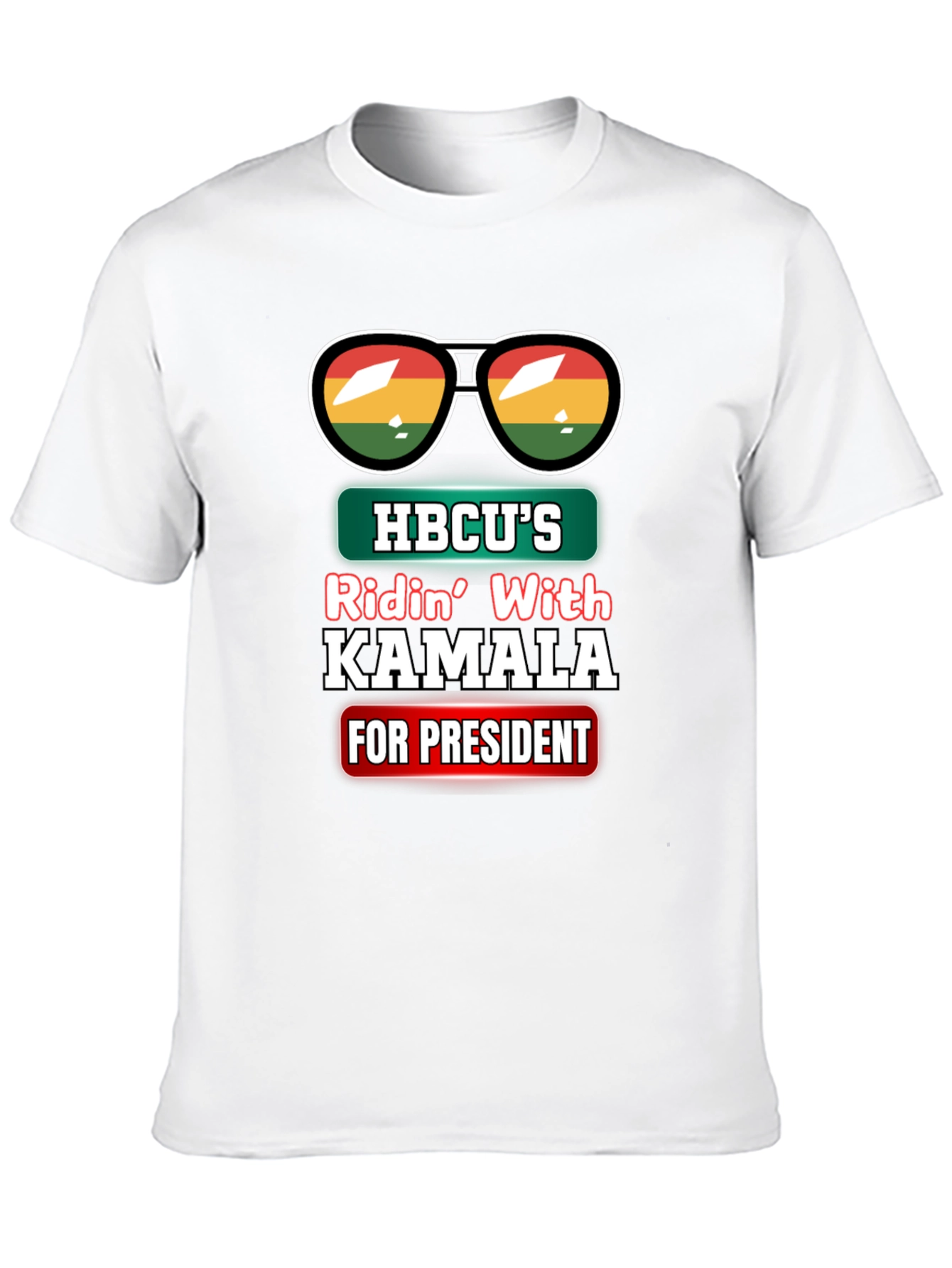 HBCUs Ridin With Kamala for President T-Shirt