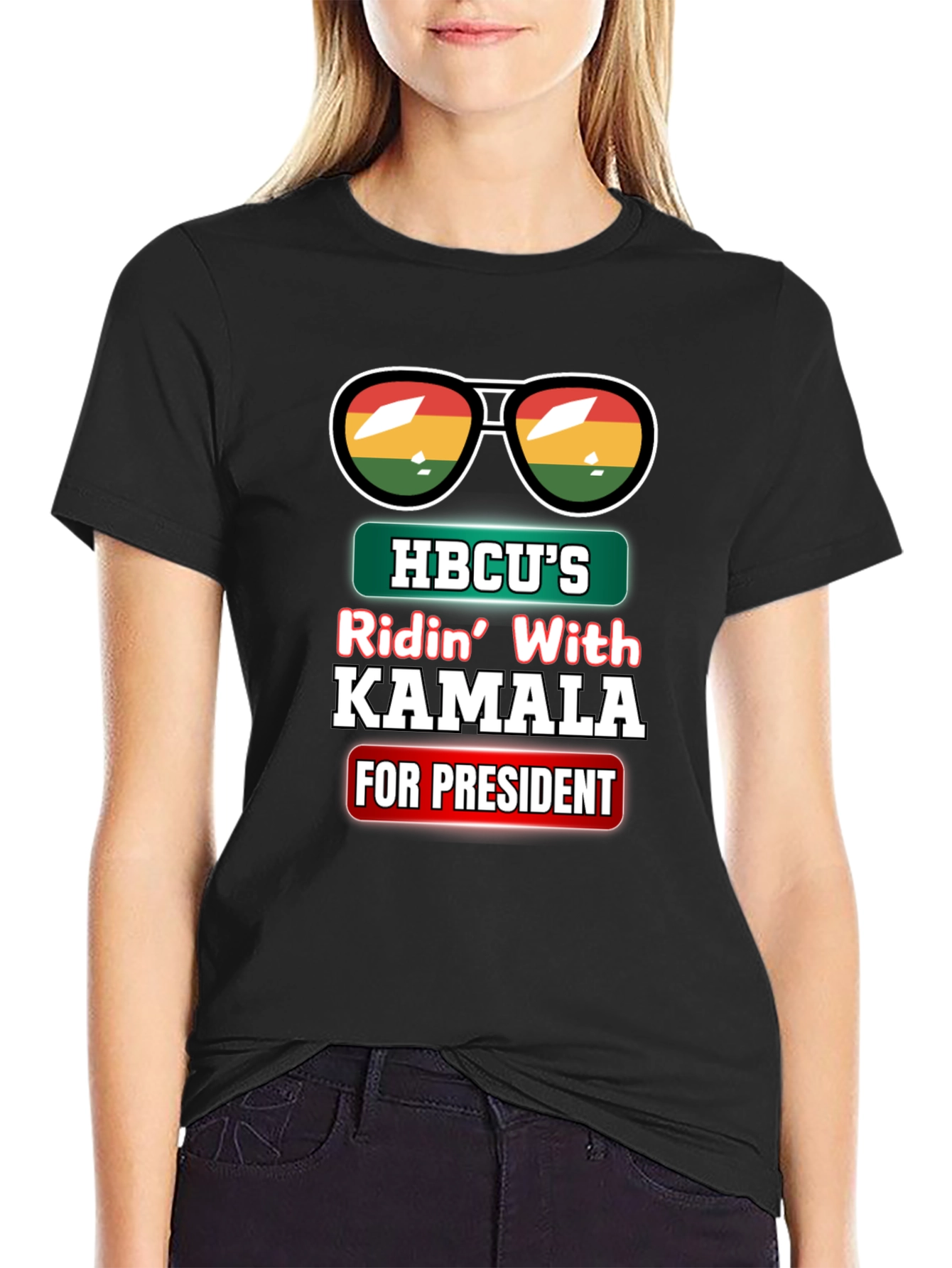 HBCUs Ridin With Kamala for President T-Shirt