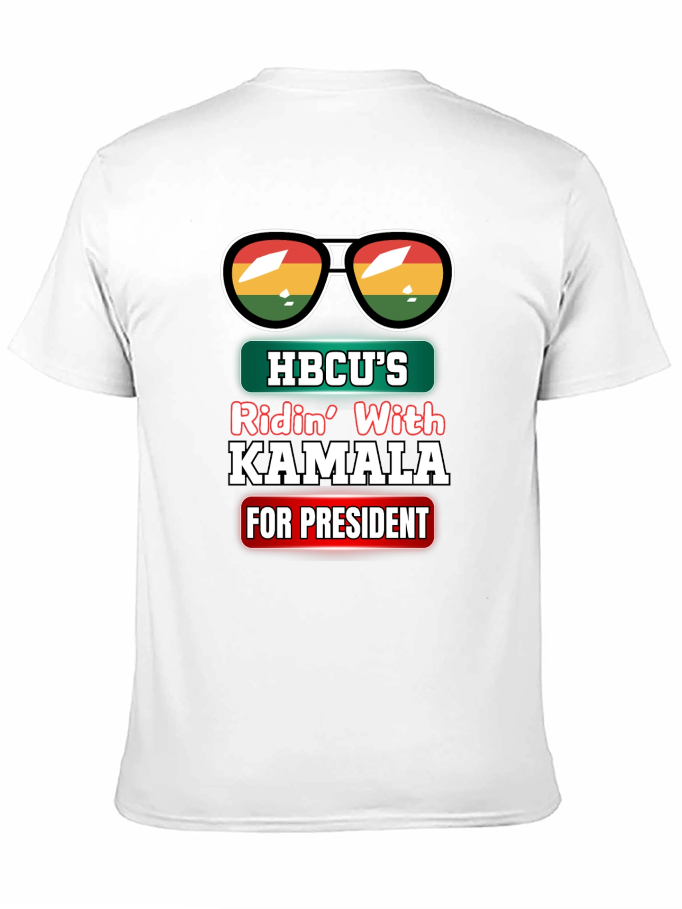 HBCUs Ridin With Kamala for President T-Shirt