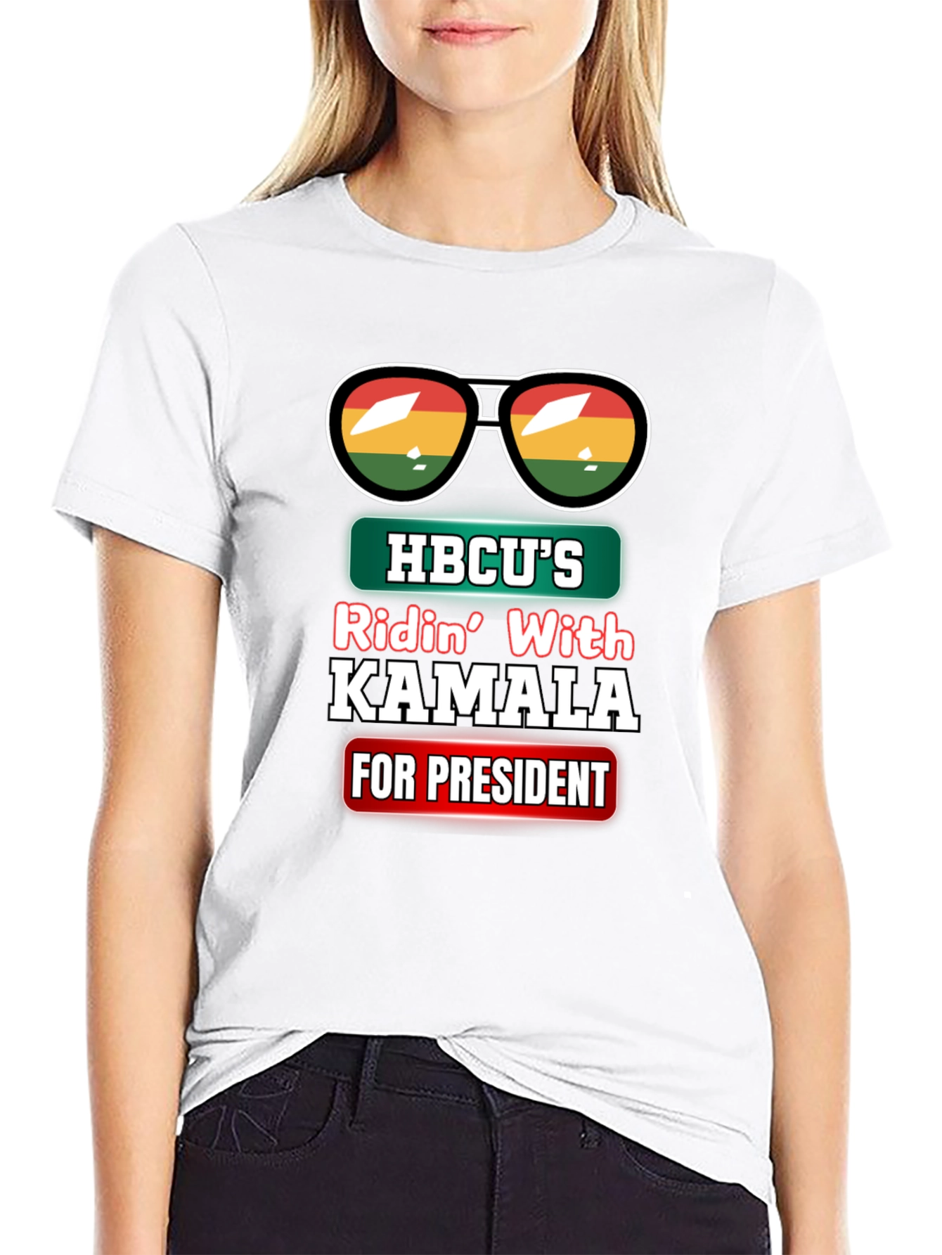 HBCUs Ridin With Kamala for President T-Shirt