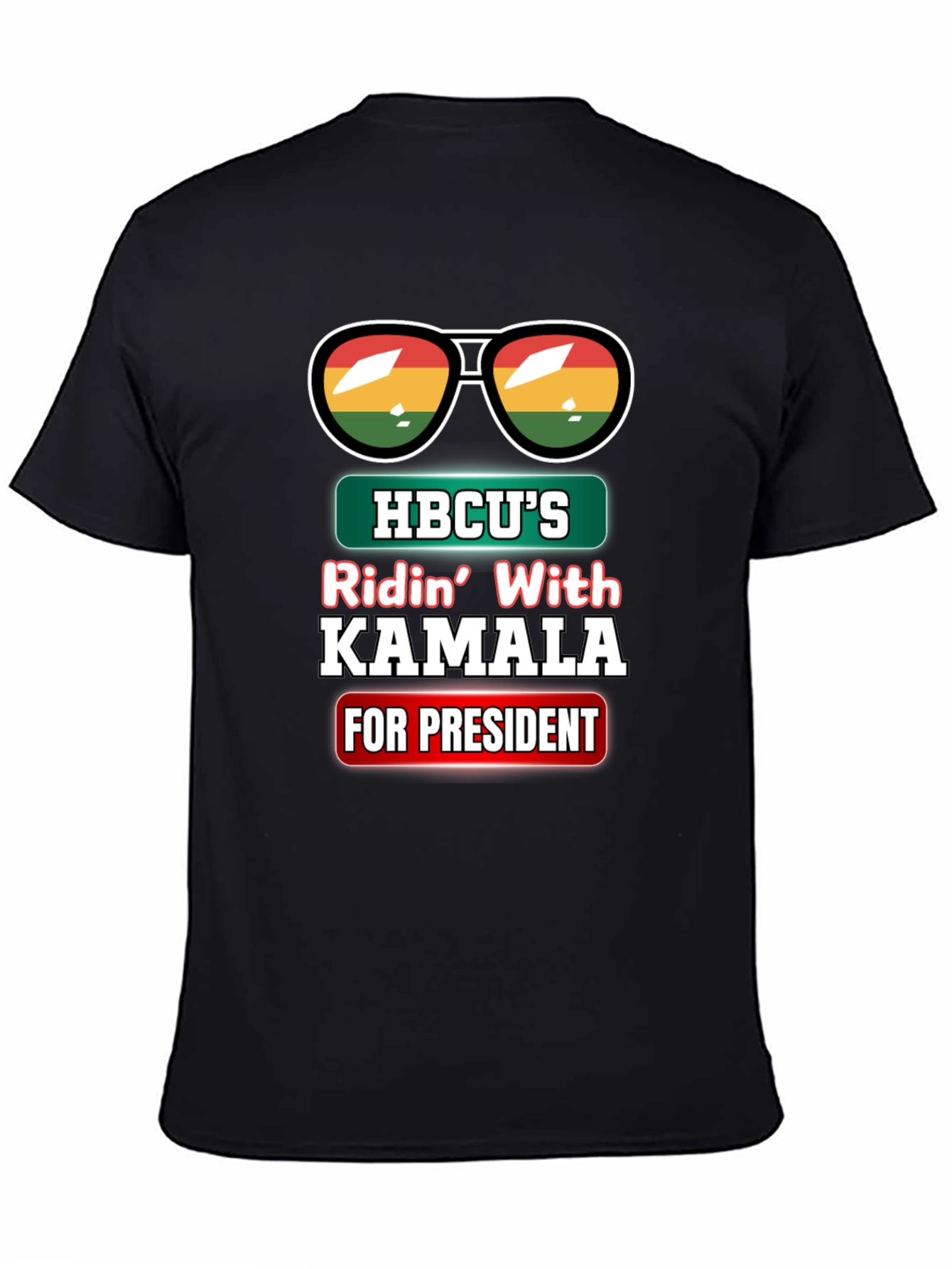 HBCUs Ridin With Kamala for President T-Shirt