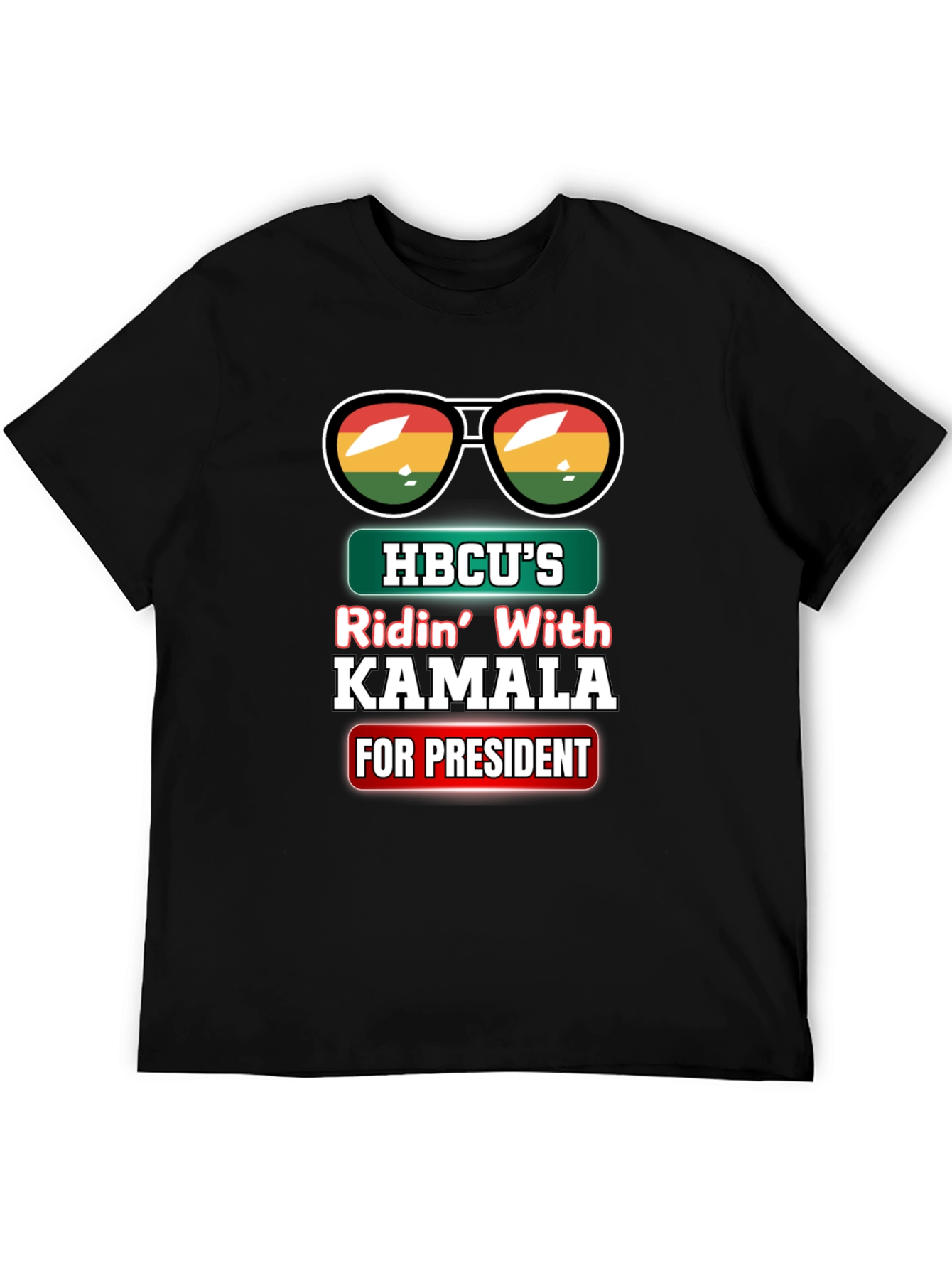 HBCUs Ridin With Kamala for President T-Shirt