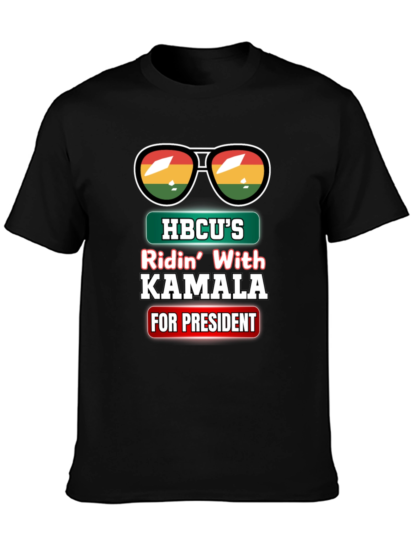 HBCUs Ridin With Kamala for President T-Shirt