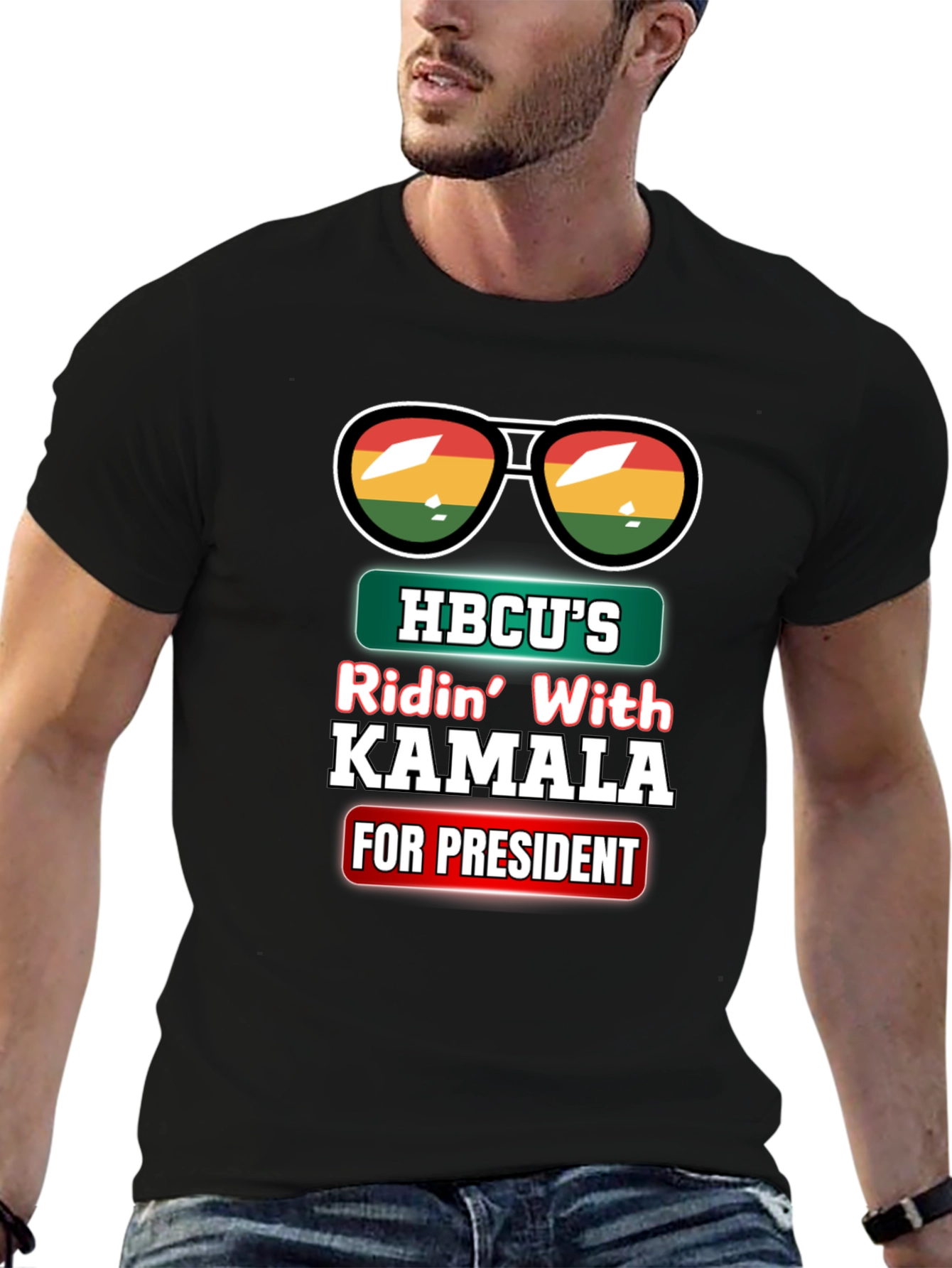HBCUs Ridin With Kamala for President T-Shirt