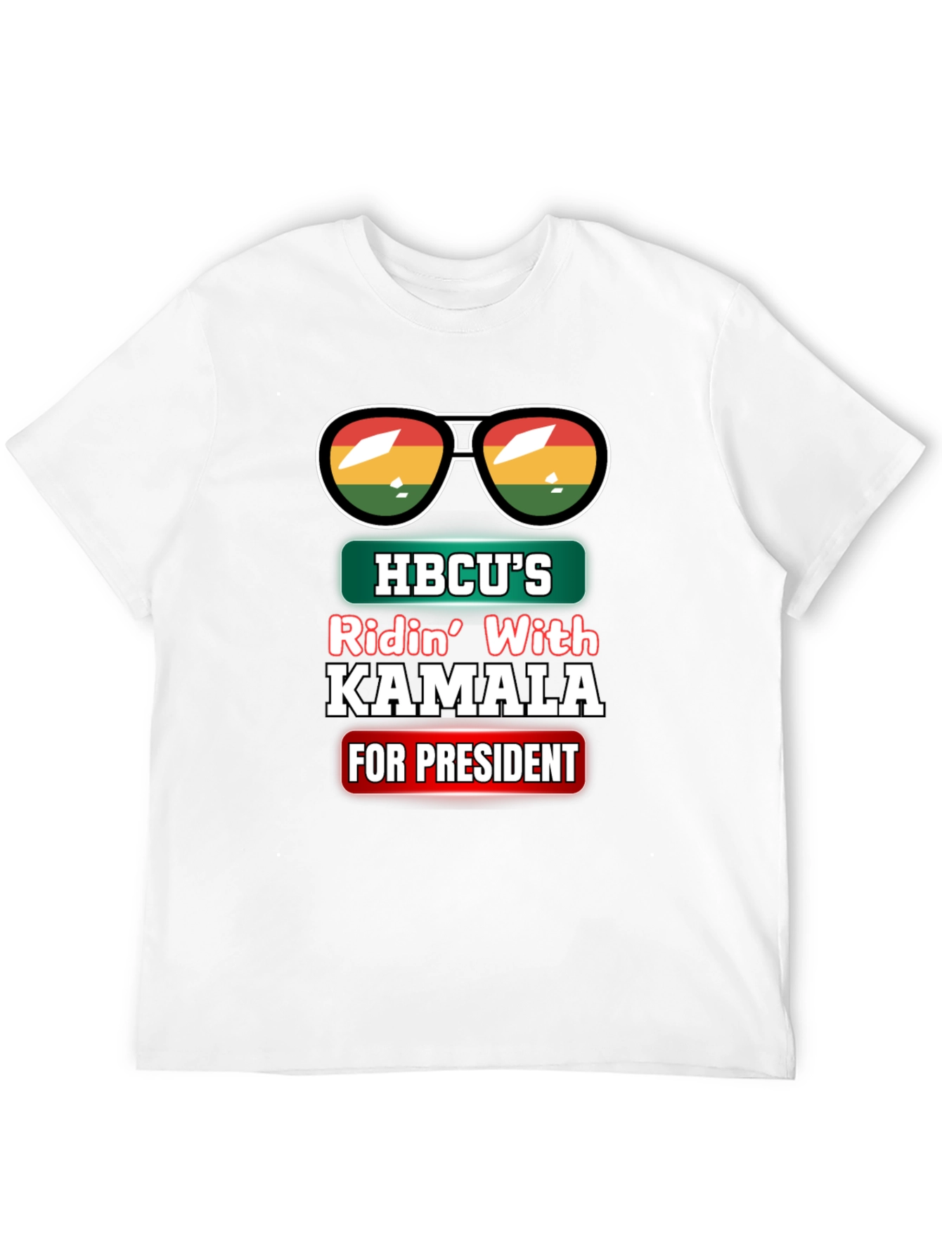HBCUs Ridin With Kamala for President T-Shirt