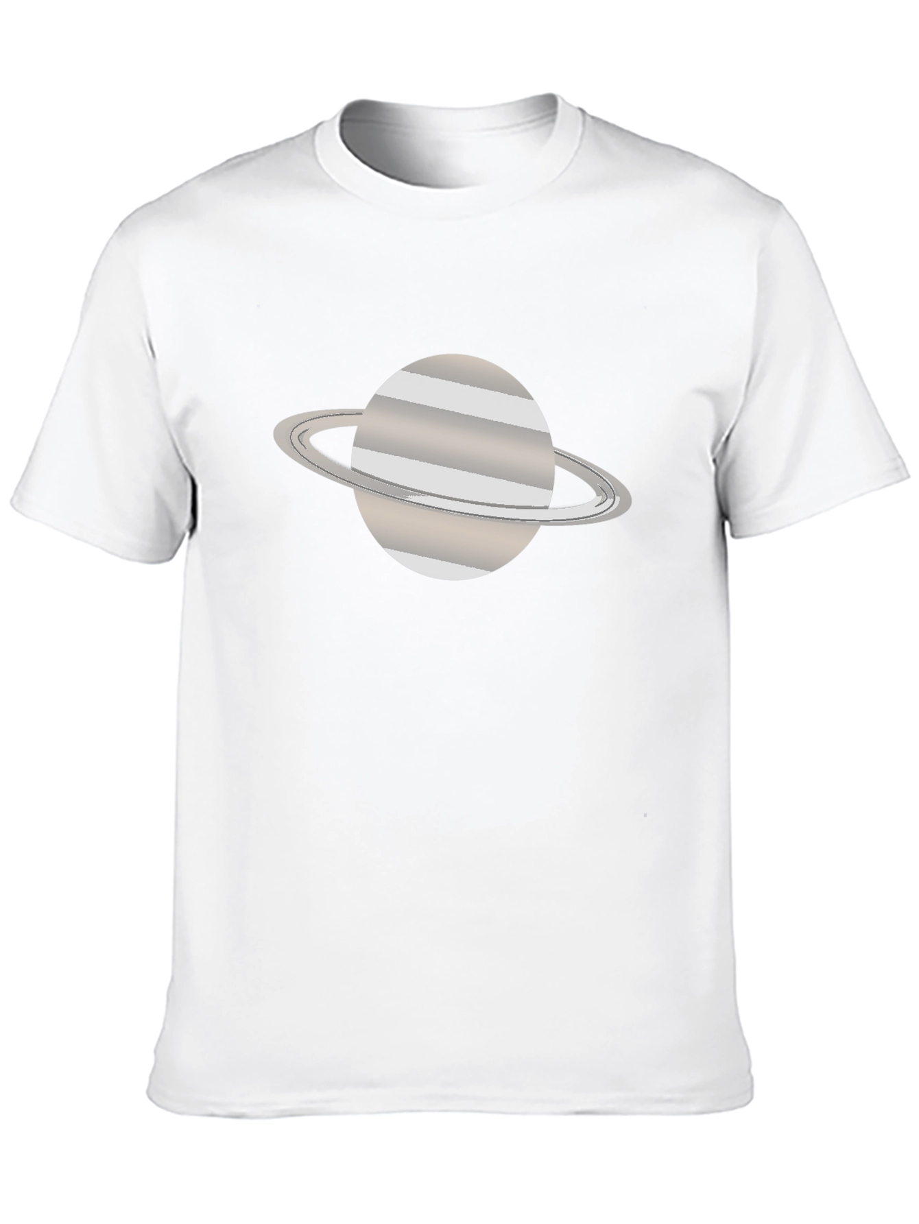 Saturn Graphic Tee - Stylish Space T-Shirt