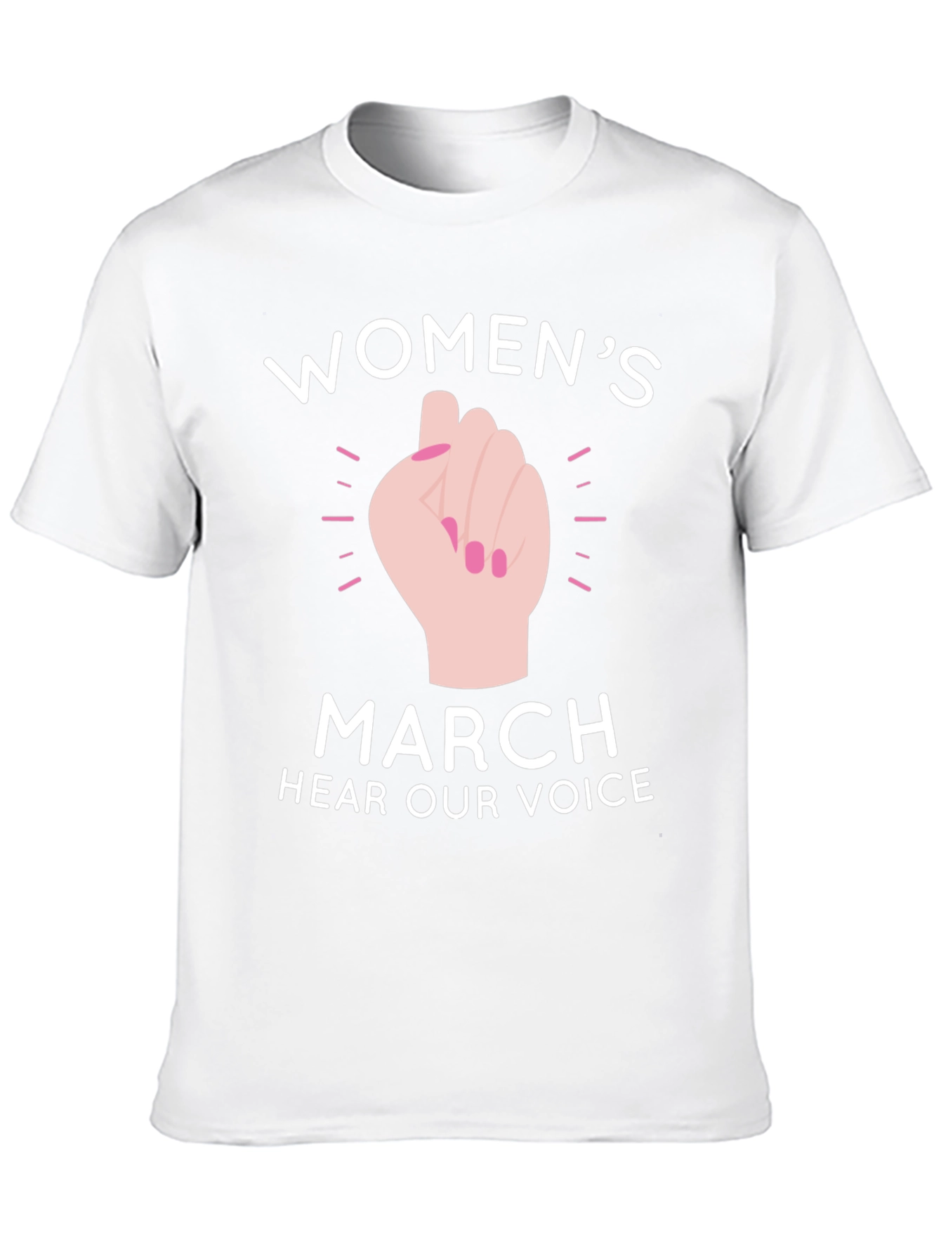 Womens March T-Shirt - Hear Our Voice