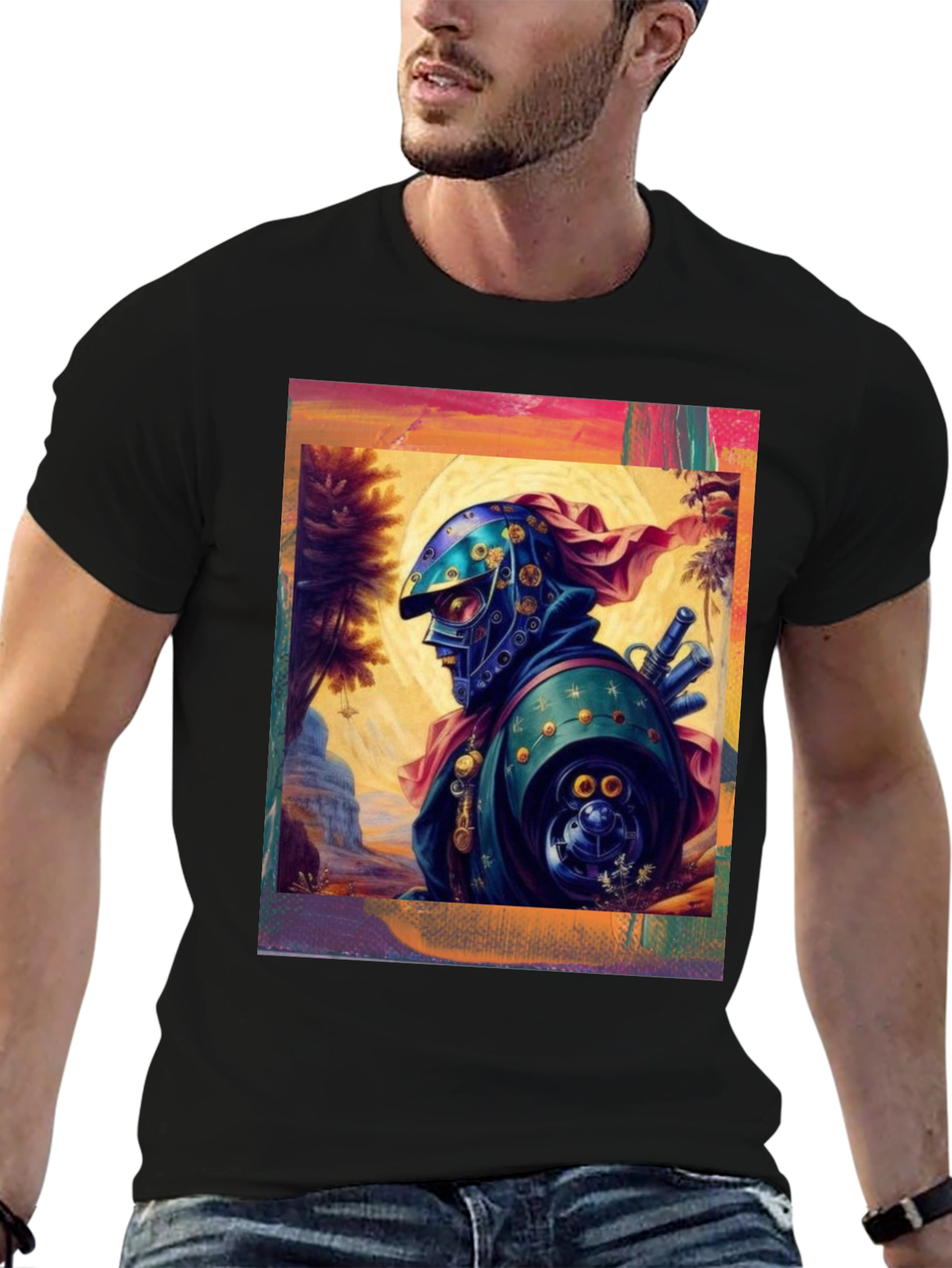 Samurai Warrior Graphic Tee