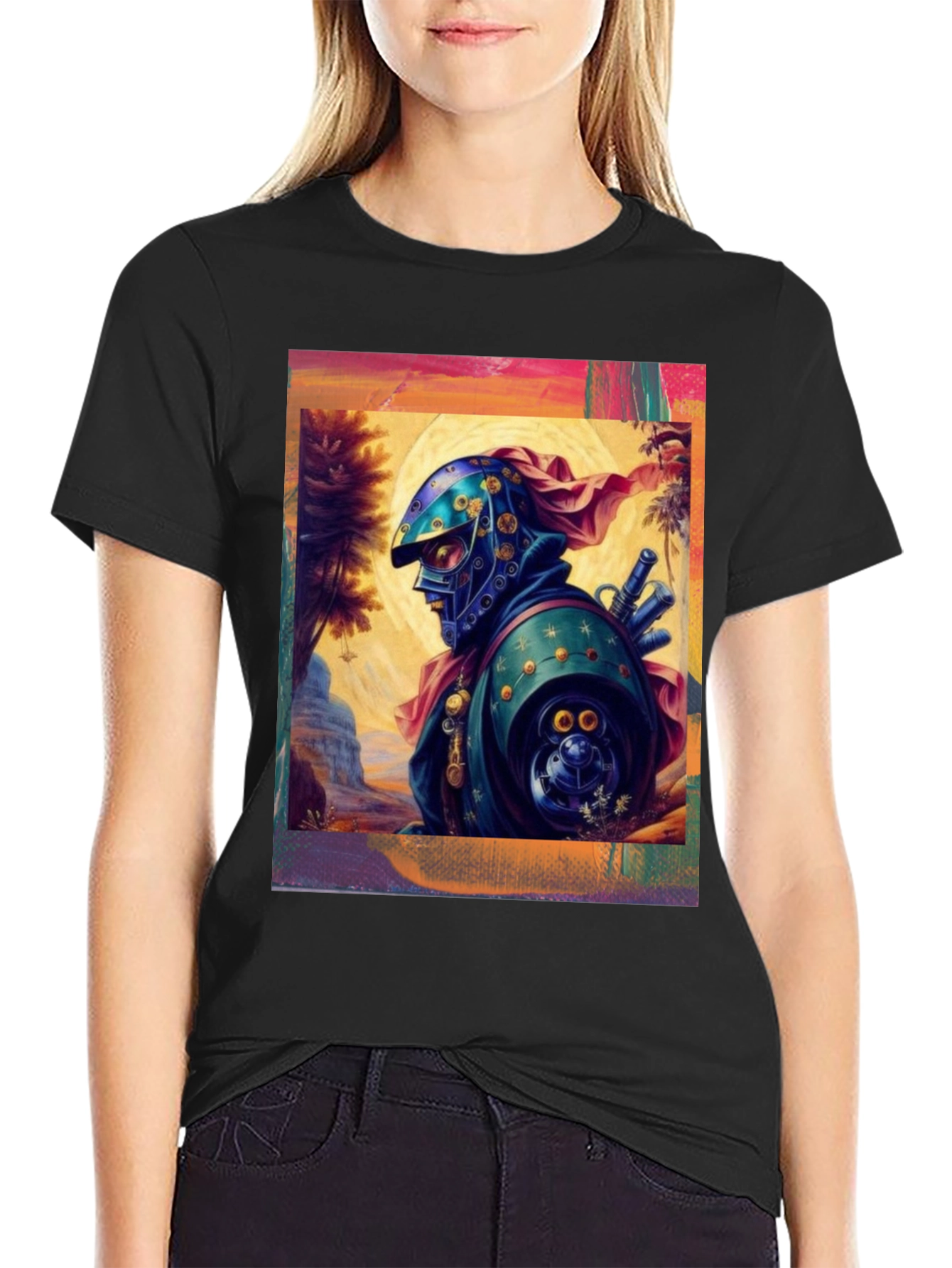 Samurai Warrior Graphic Tee