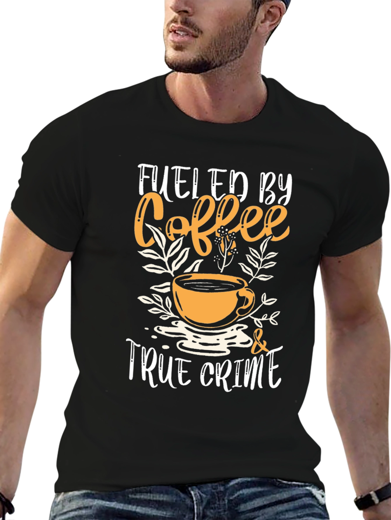 Fueled by Coffee and True Crime T-Shirt