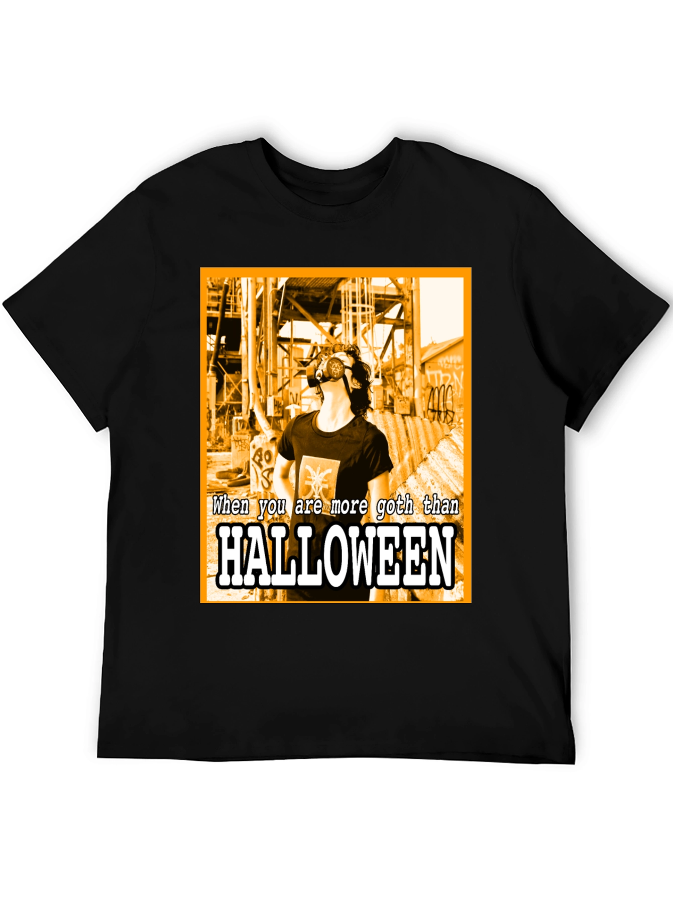 Goth Halloween T-Shirt - Dark Humor Tee