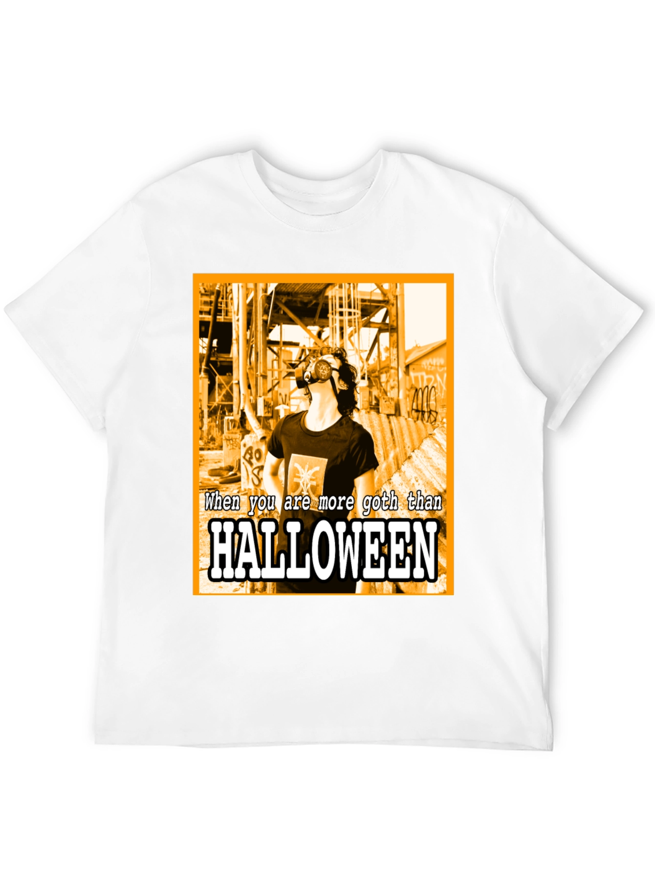 Goth Halloween T-Shirt - Dark Humor Tee
