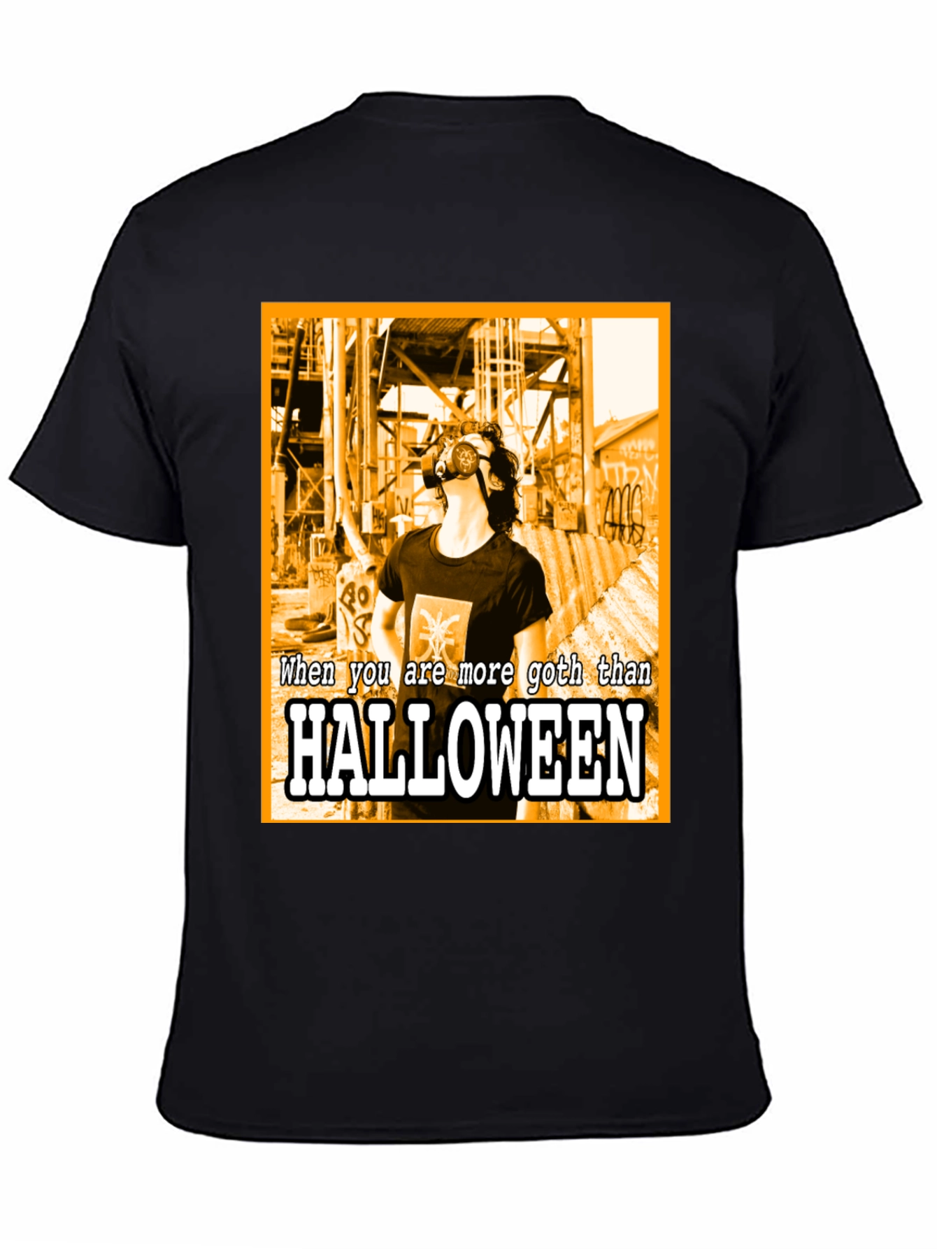 Goth Halloween T-Shirt - Dark Humor Tee