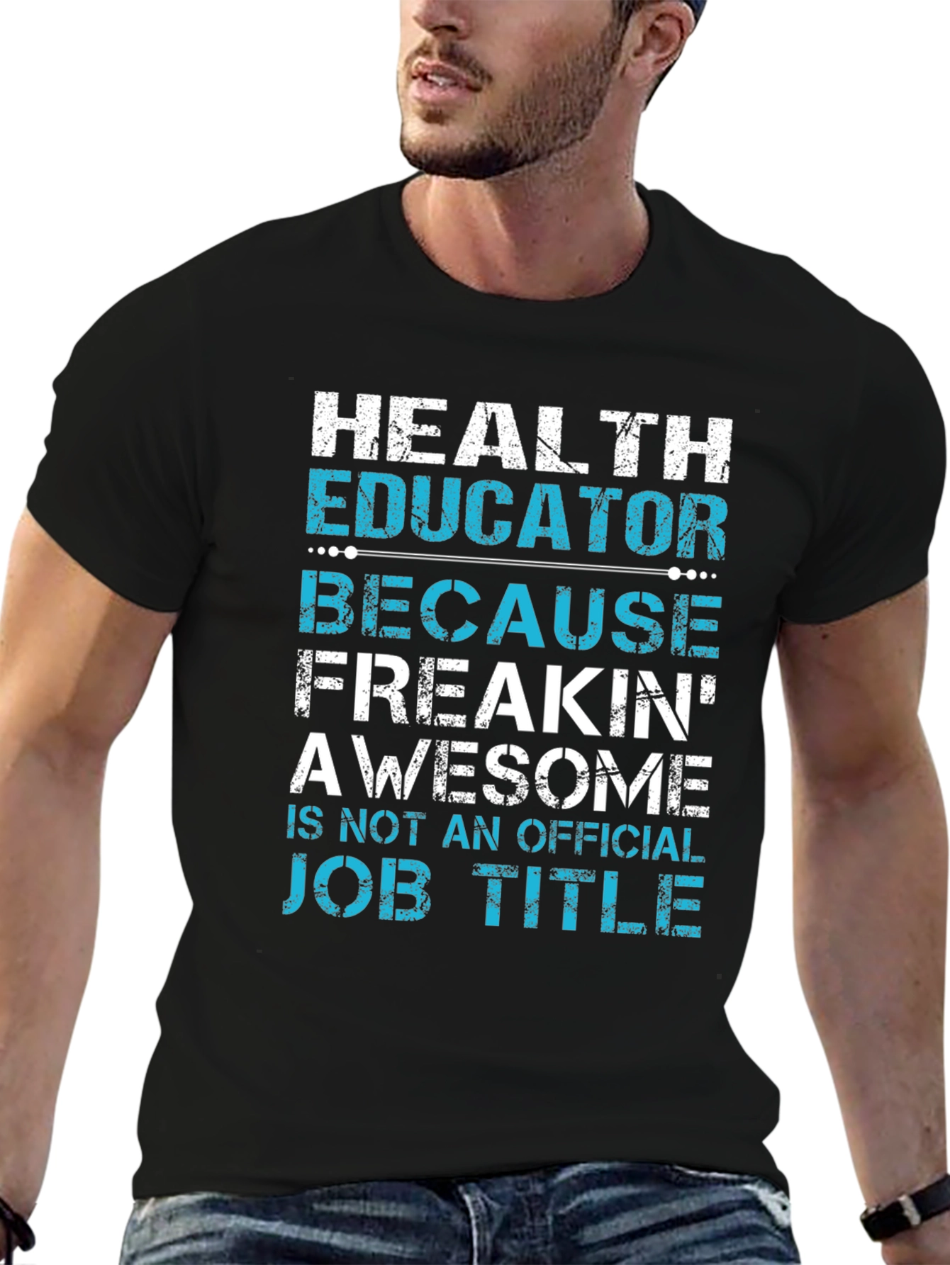 Health Educator Awesome Job Title T-Shirt