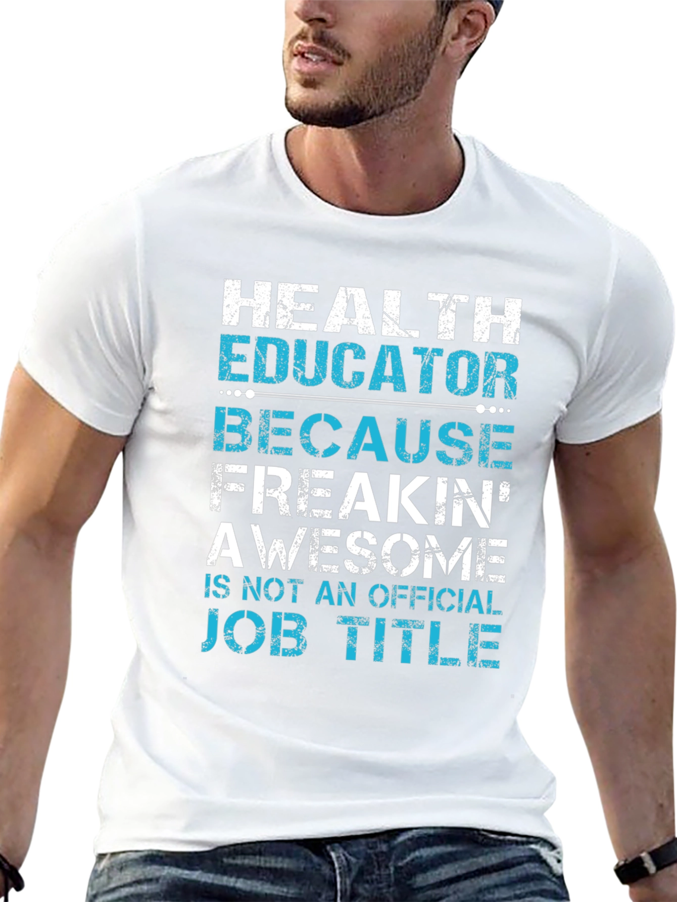 Health Educator Awesome Job Title T-Shirt