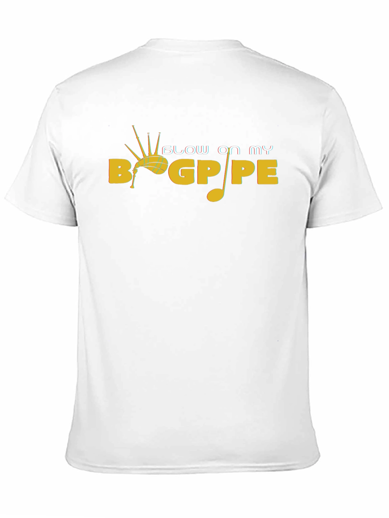 Blow On My Bagpipe Novelty T-Shirt