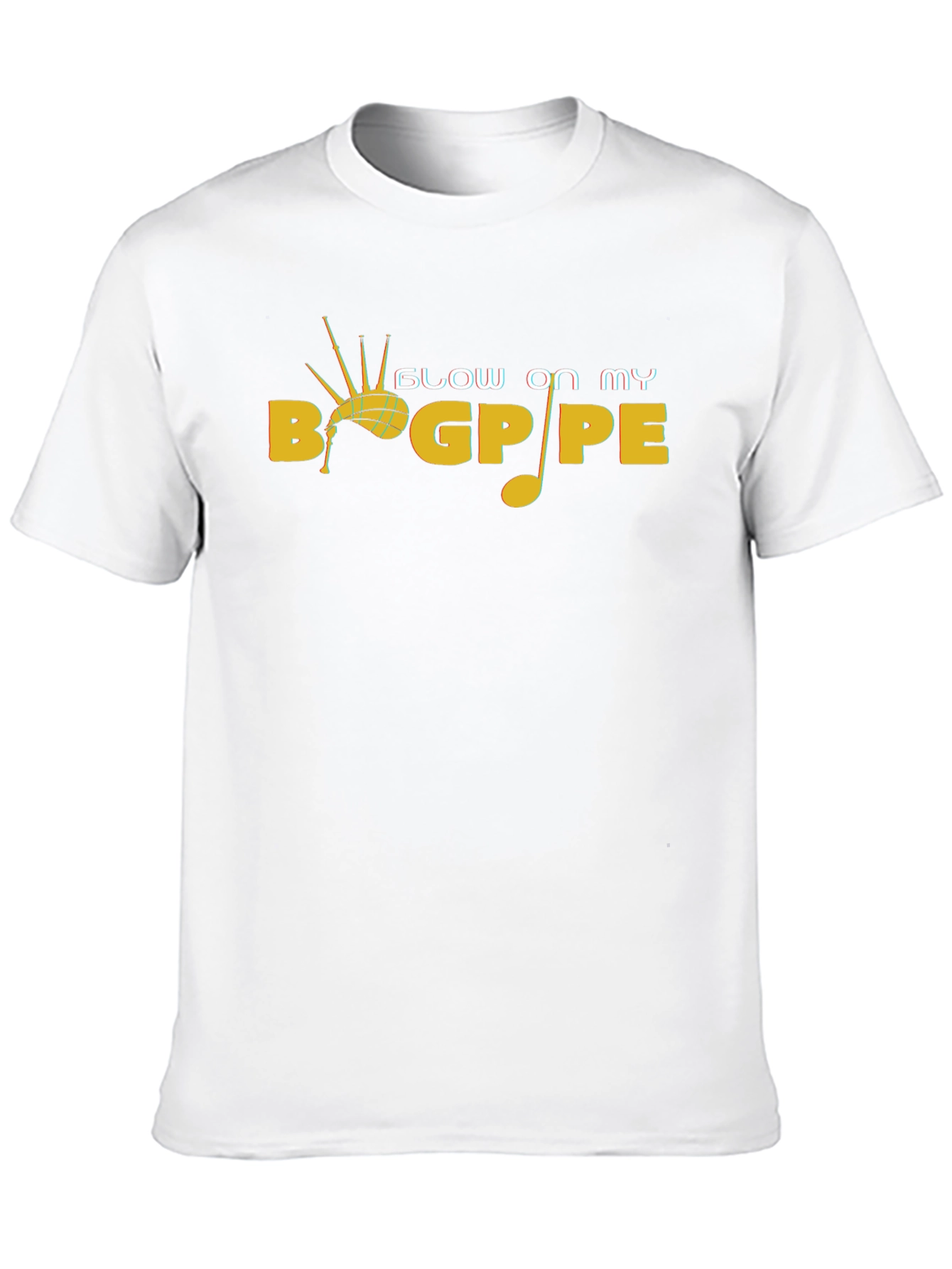 Blow On My Bagpipe Novelty T-Shirt