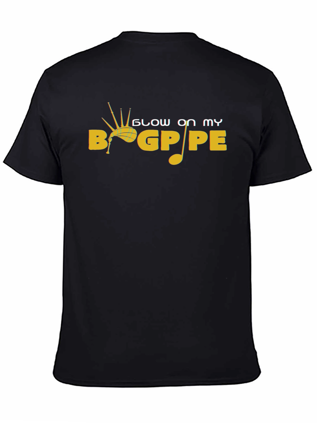 Blow On My Bagpipe Novelty T-Shirt