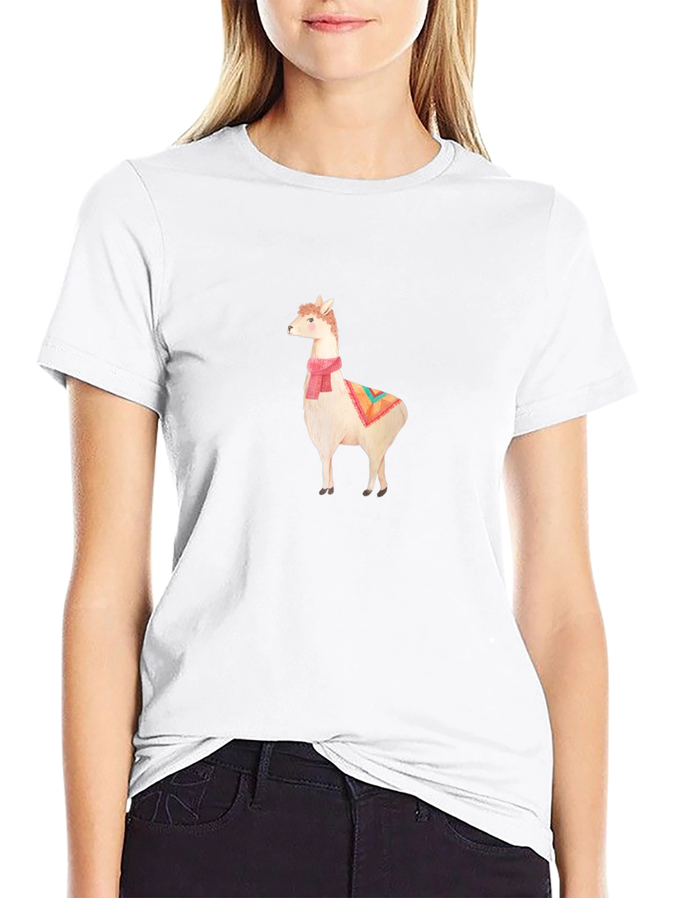 Llama T-Shirt: Cute Animal Graphic Tee
