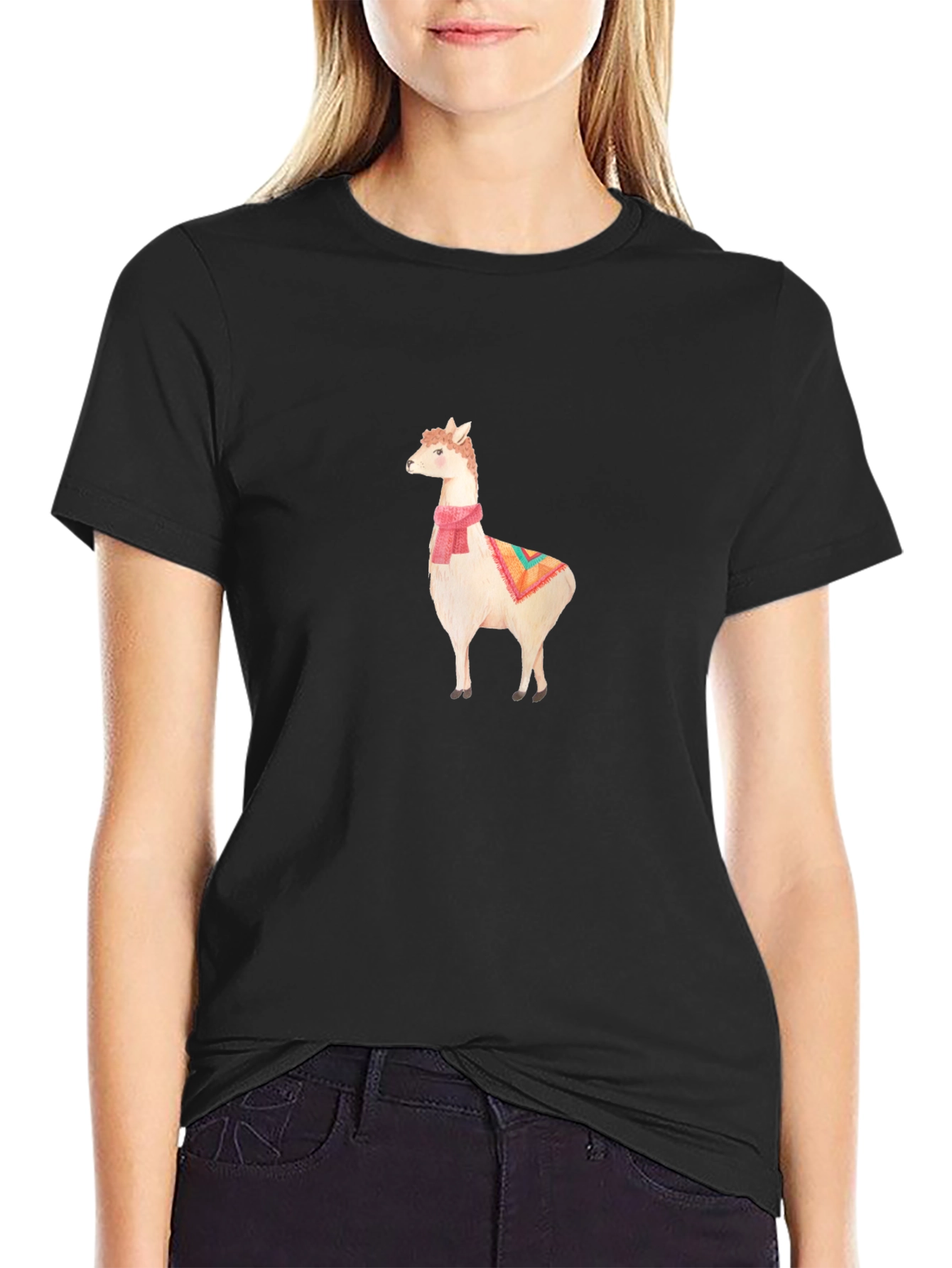 Llama T-Shirt: Cute Animal Graphic Tee