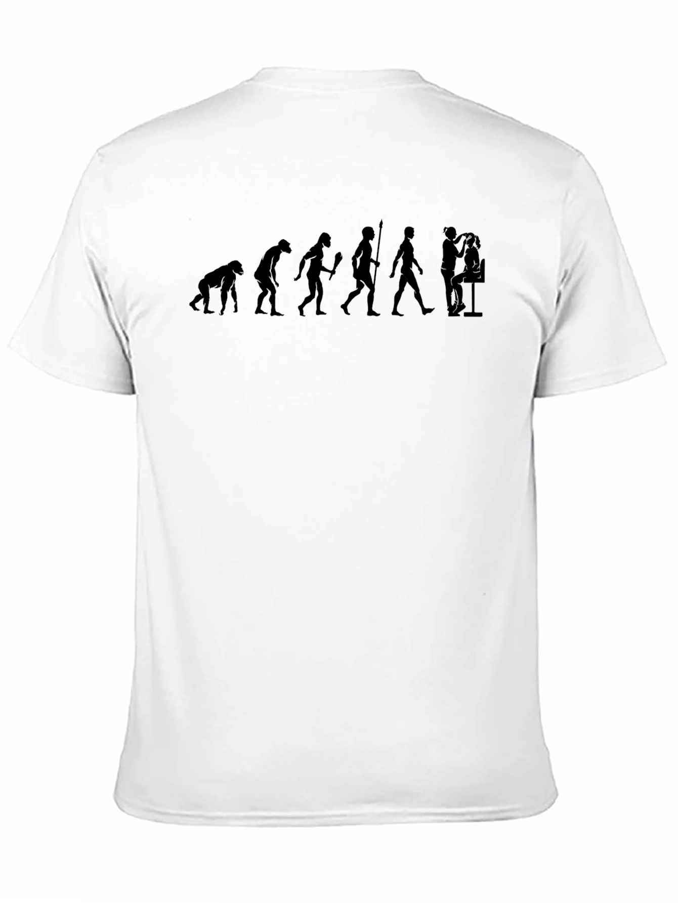 Evolution of Beauty T-Shirt - Funny Hairdresser Tee