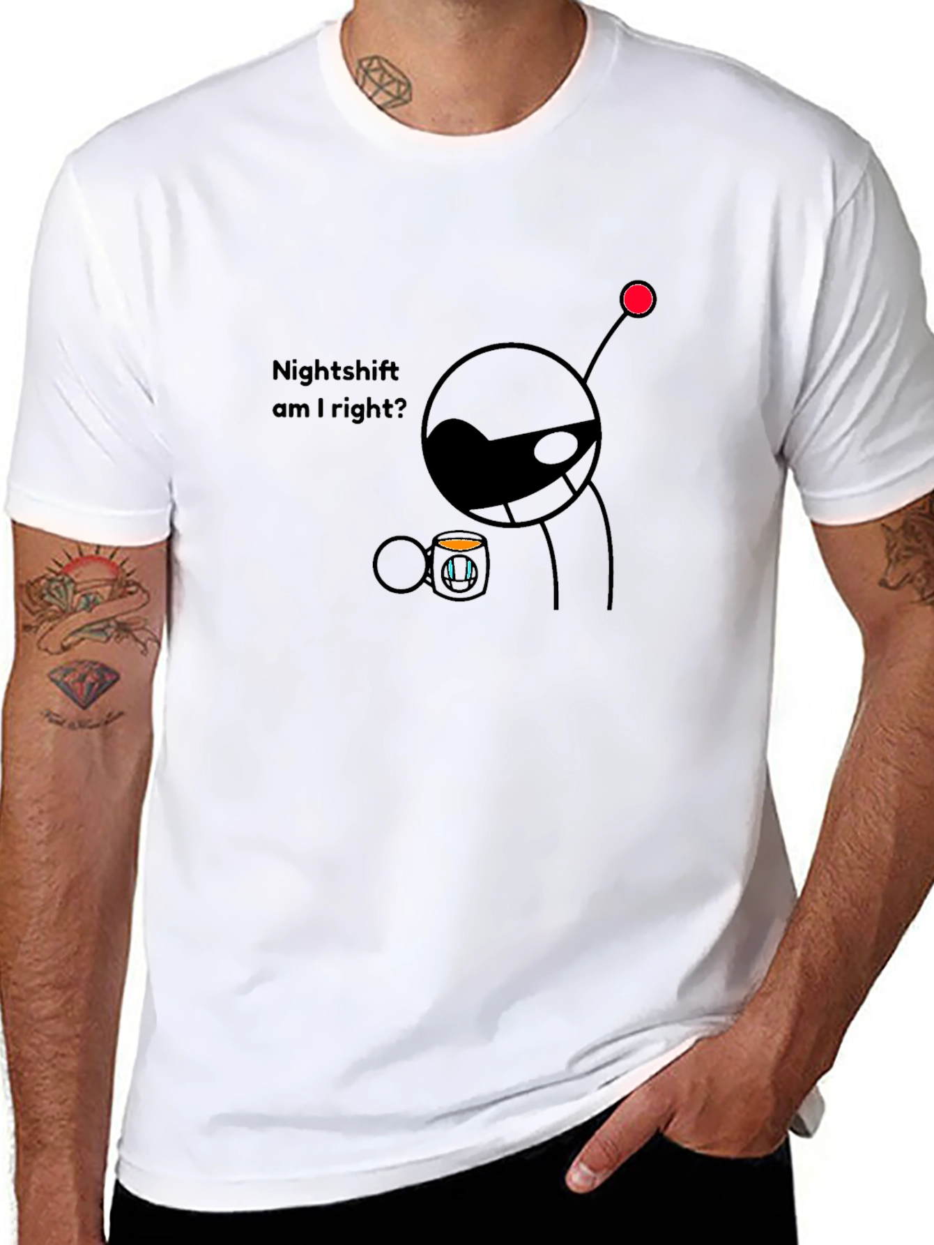 Night Shift Coffee Lover T-Shirt