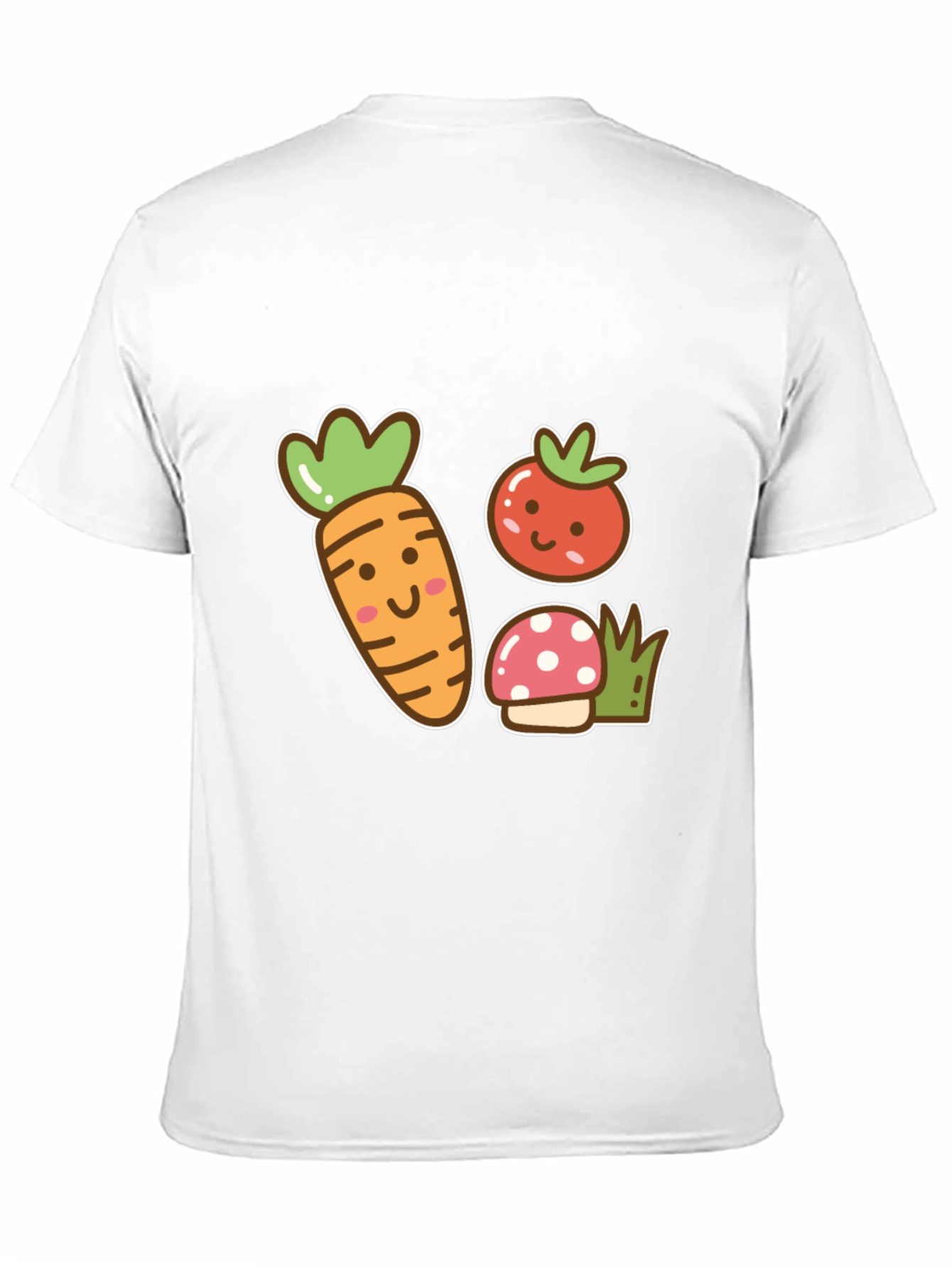 Cute Cartoon Veggie T-Shirt