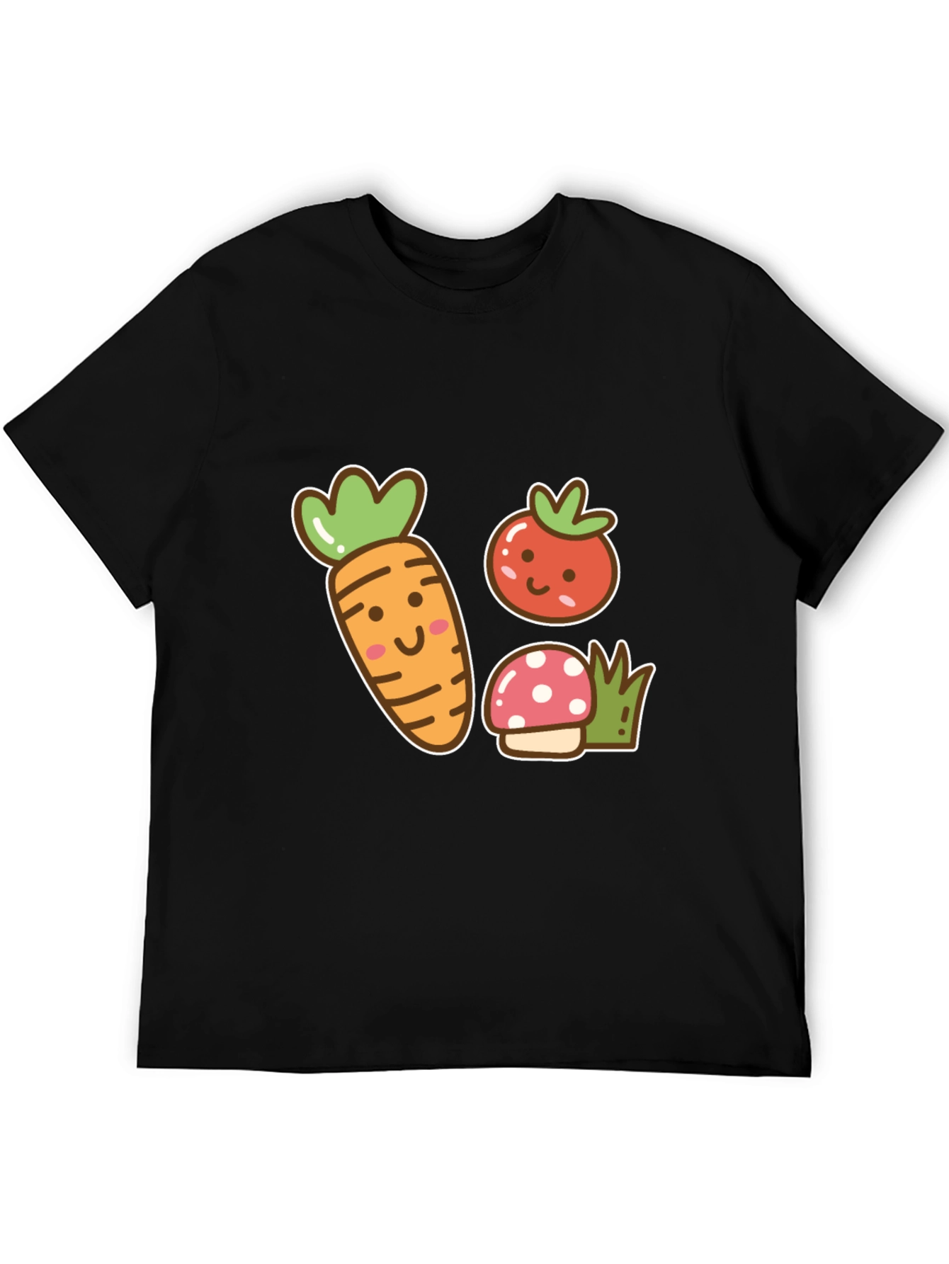 Cute Cartoon Veggie T-Shirt