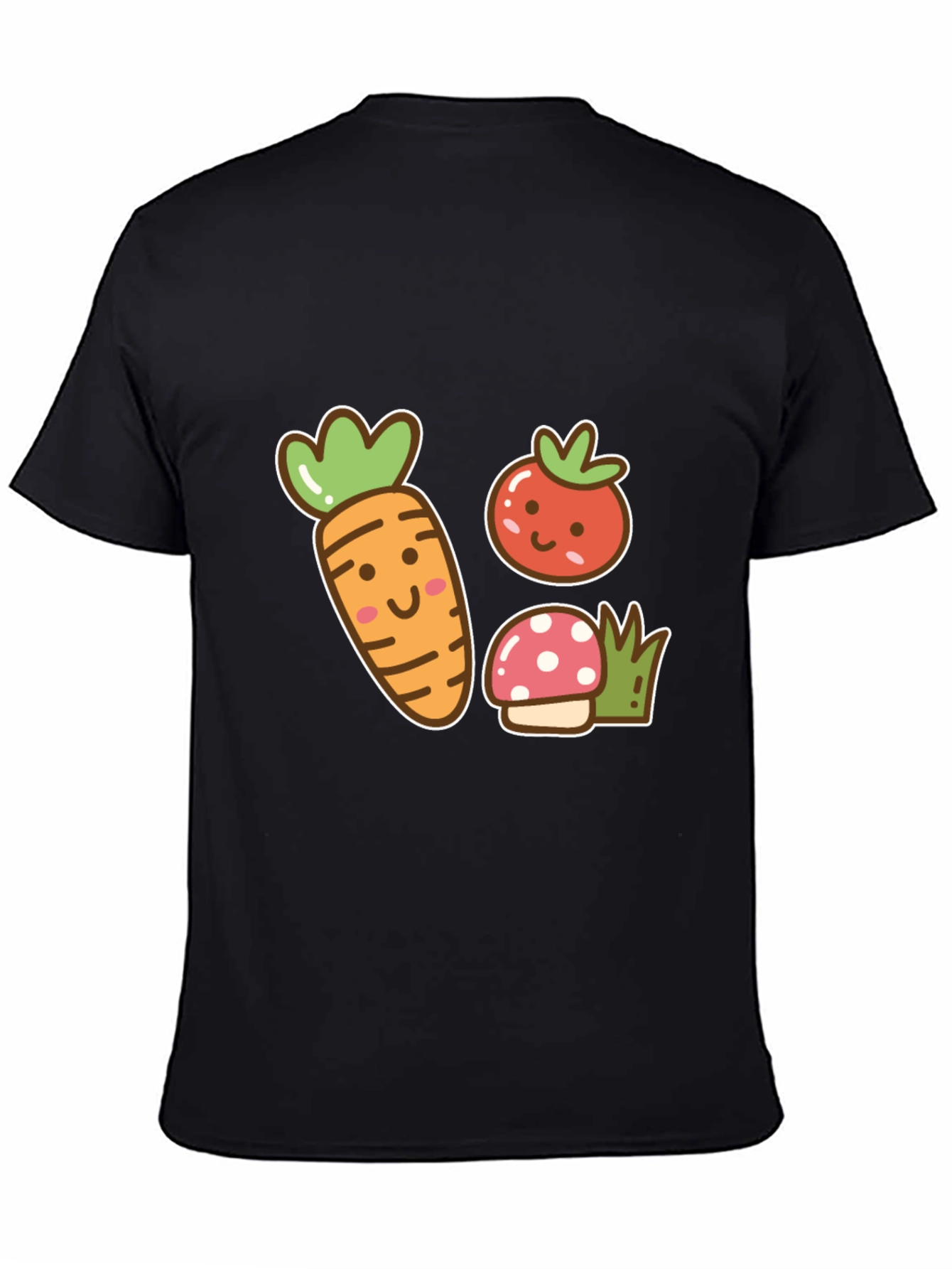 Cute Cartoon Veggie T-Shirt