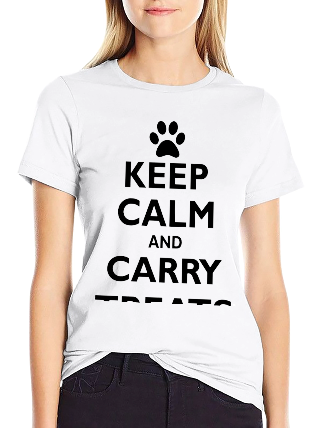 Keep Calm and Carry Treats T-Shirt