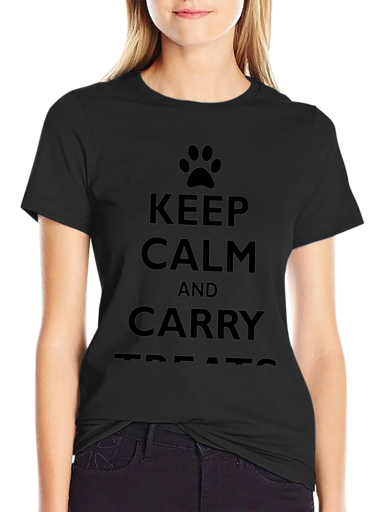 Keep Calm and Carry Treats T-Shirt