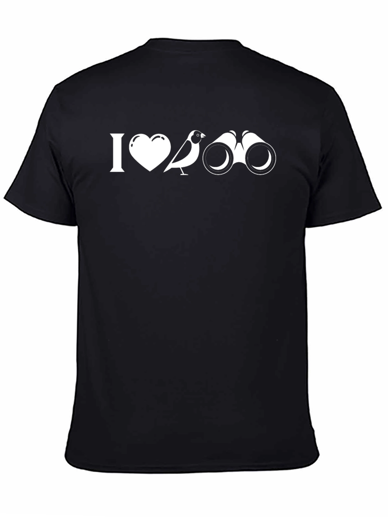 Bird Watching T-Shirt: I Love Birding Binoculars Tee