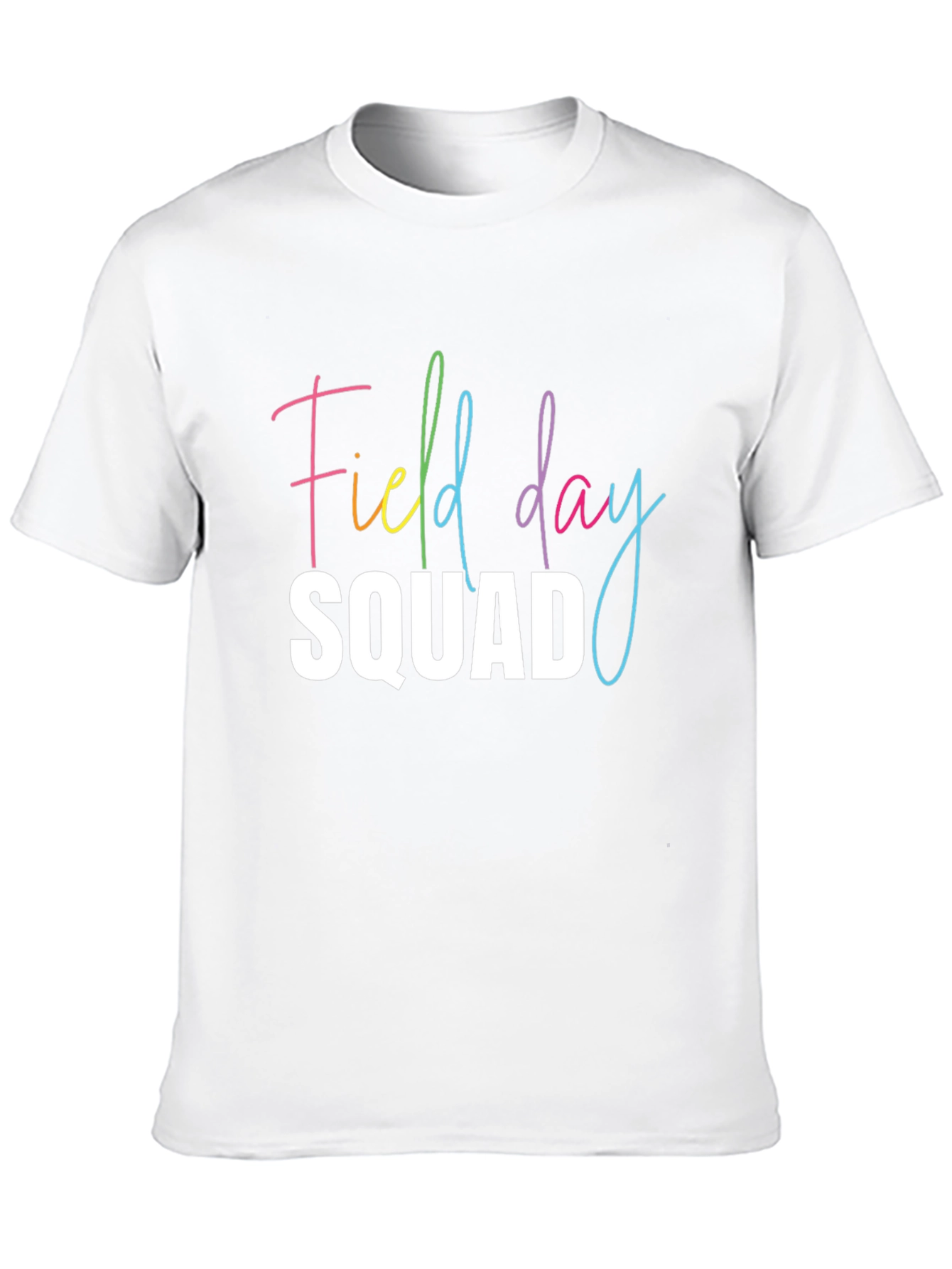 Field Day Squad T-Shirt - Rainbow Fun!