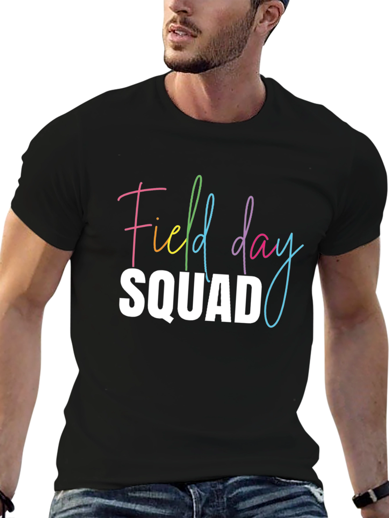 Field Day Squad T-Shirt - Rainbow Fun!