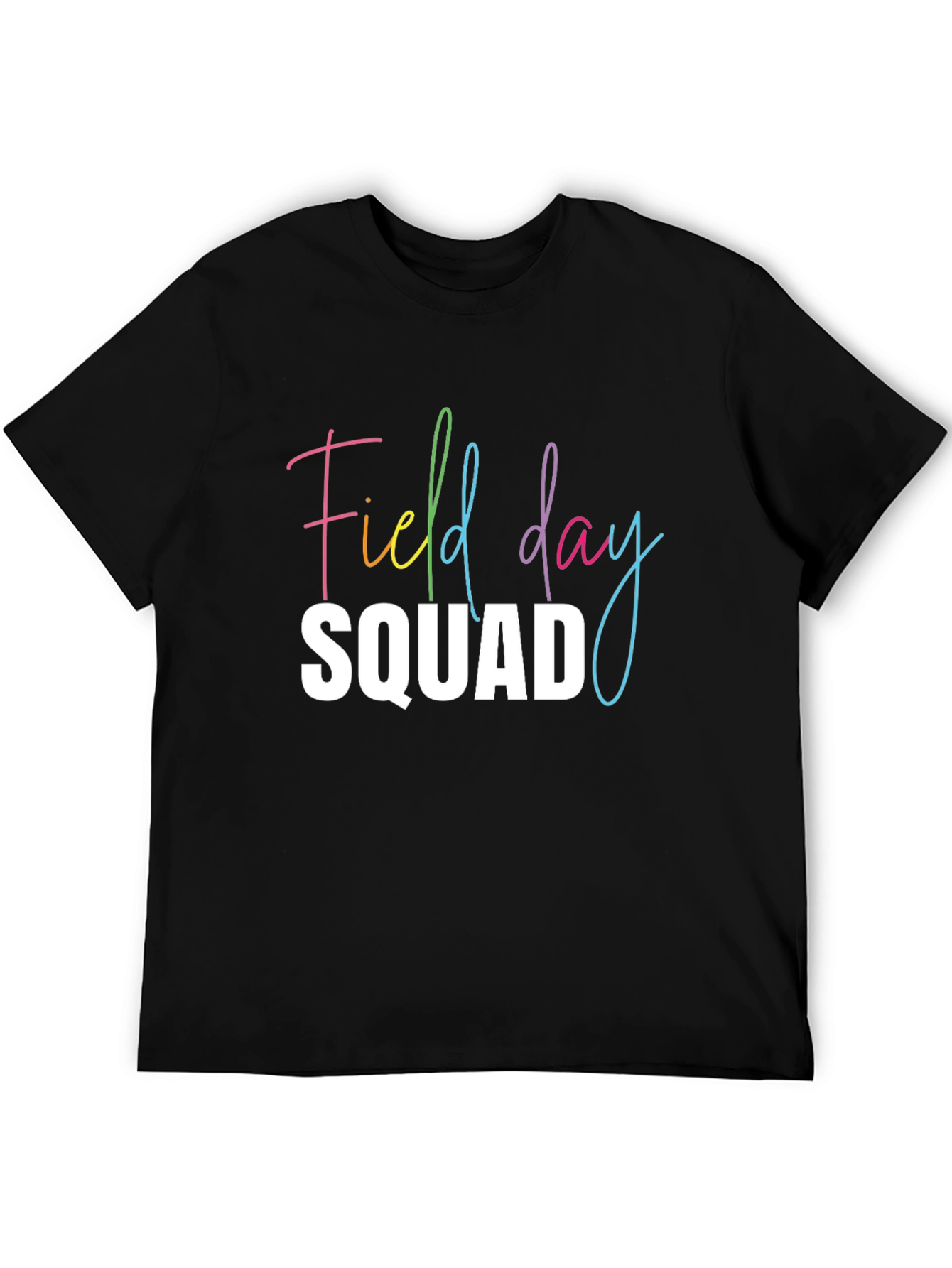 Field Day Squad T-Shirt - Rainbow Fun!