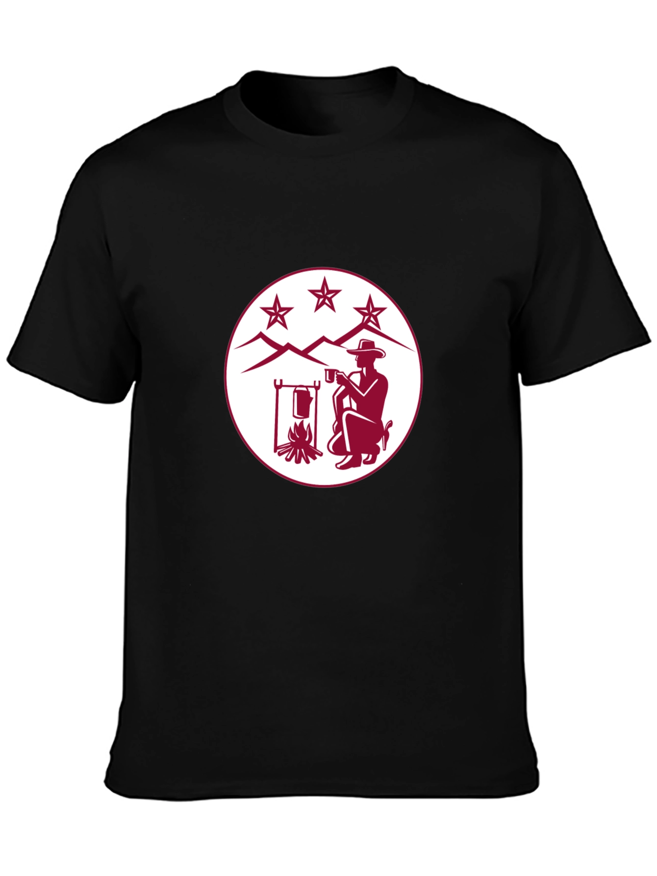 Cowboy Campfire Graphic Tee
