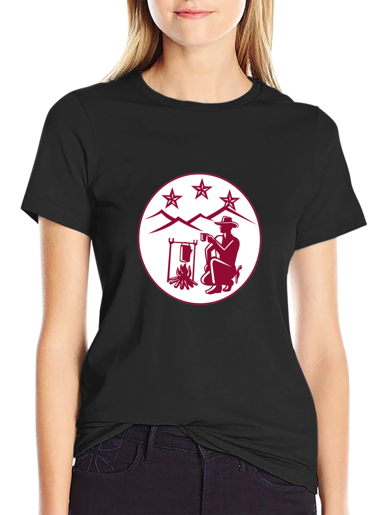 Cowboy Campfire Graphic Tee