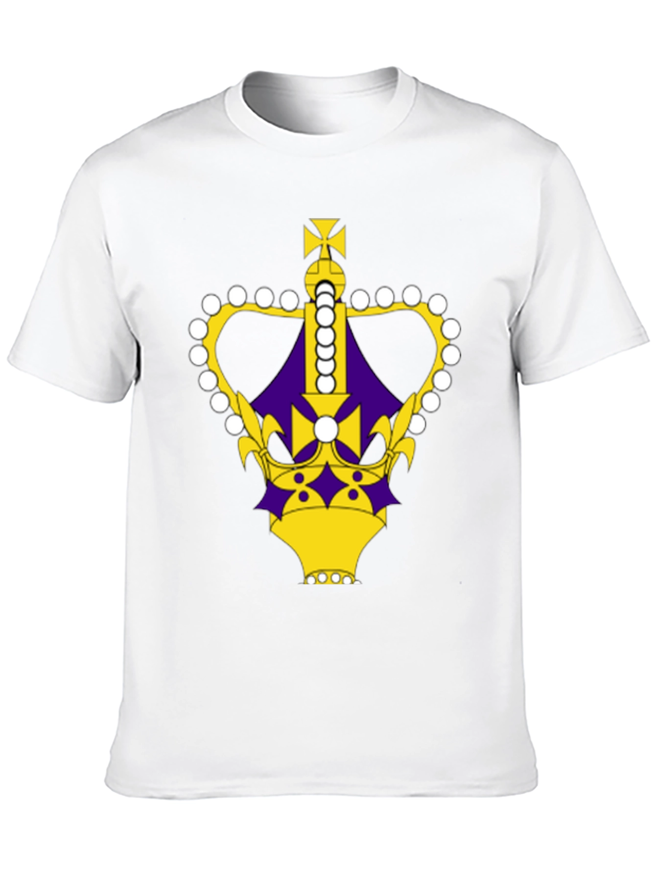 Crown Graphic Tee - Royal Style