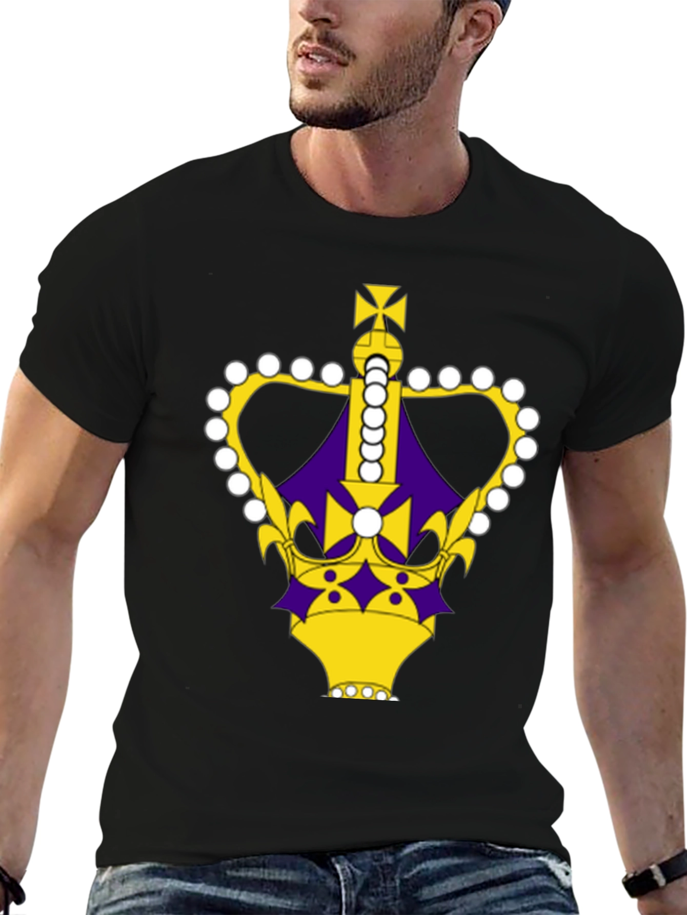 Crown Graphic Tee - Royal Style