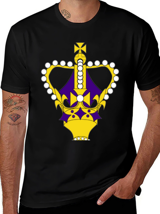 Crown Graphic Tee - Royal Style
