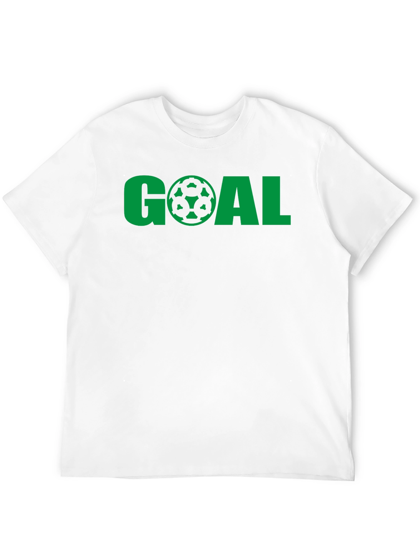 Goal Soccer T-Shirt - Green Graphic Tee