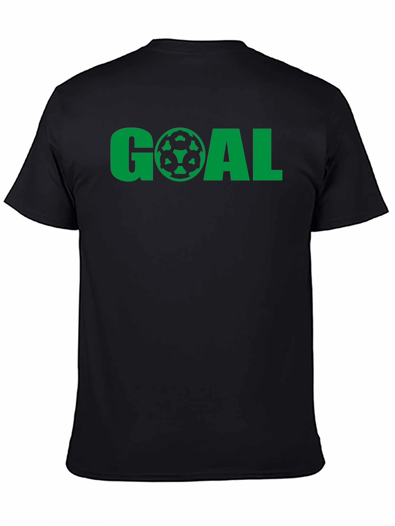 Goal Soccer T-Shirt - Green Graphic Tee